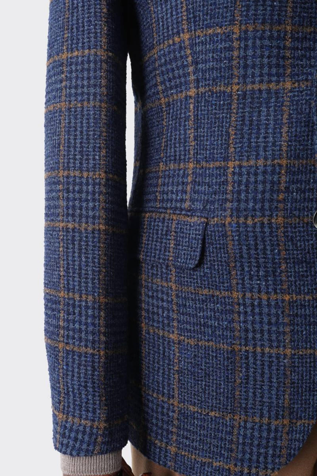 Modern Slim Fit Dar Kesim Yün Erkek Ceket-KAV5063W