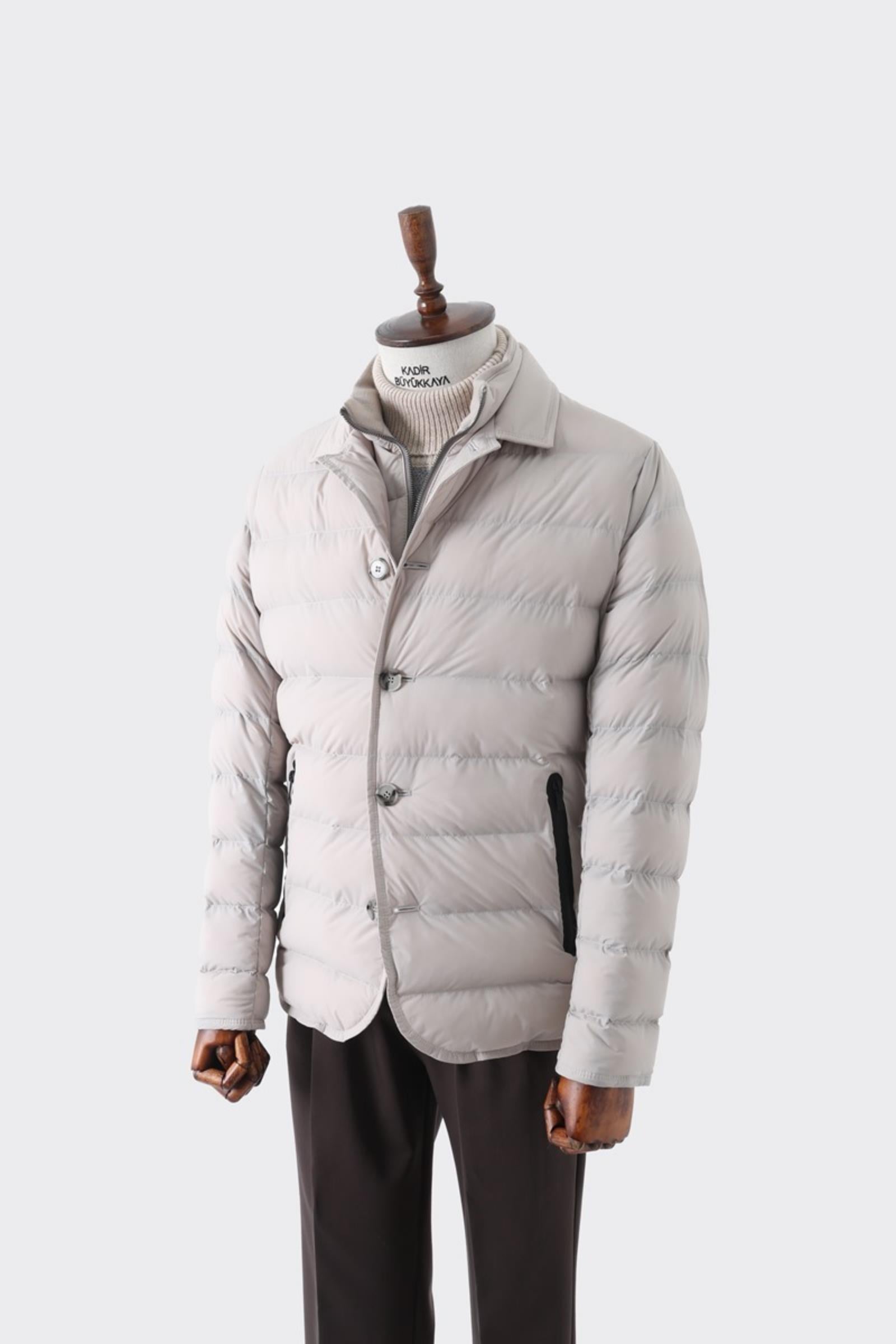 Modern Tasarım Suya Dayanıklı Erkek Kaban-KAW9155W