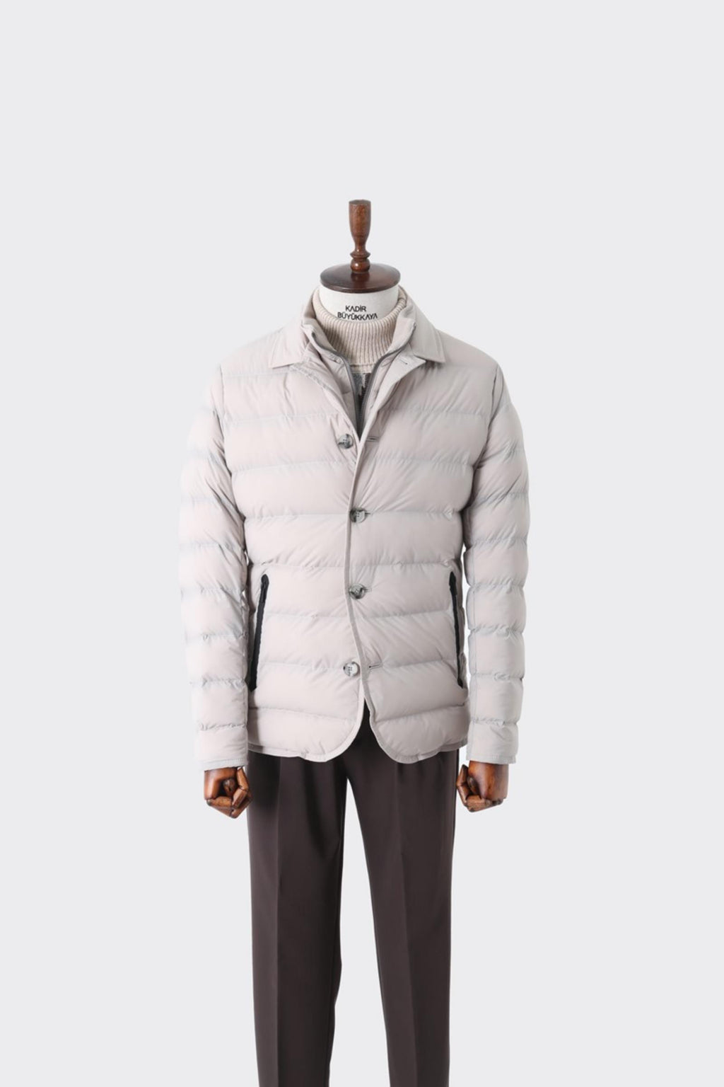 Modern Tasarım Suya Dayanıklı Erkek Kaban-KAW9155W