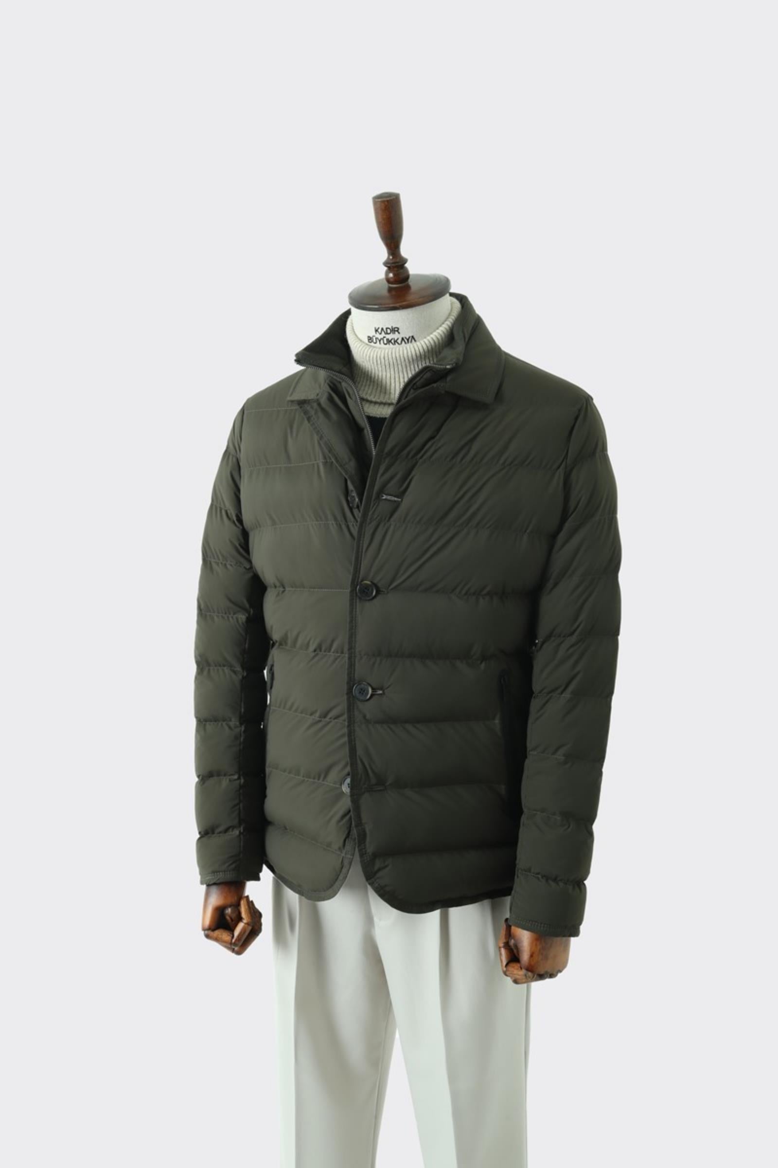 Modern Tasarım Suya Dayanıklı Erkek Kaban-KAW9155W