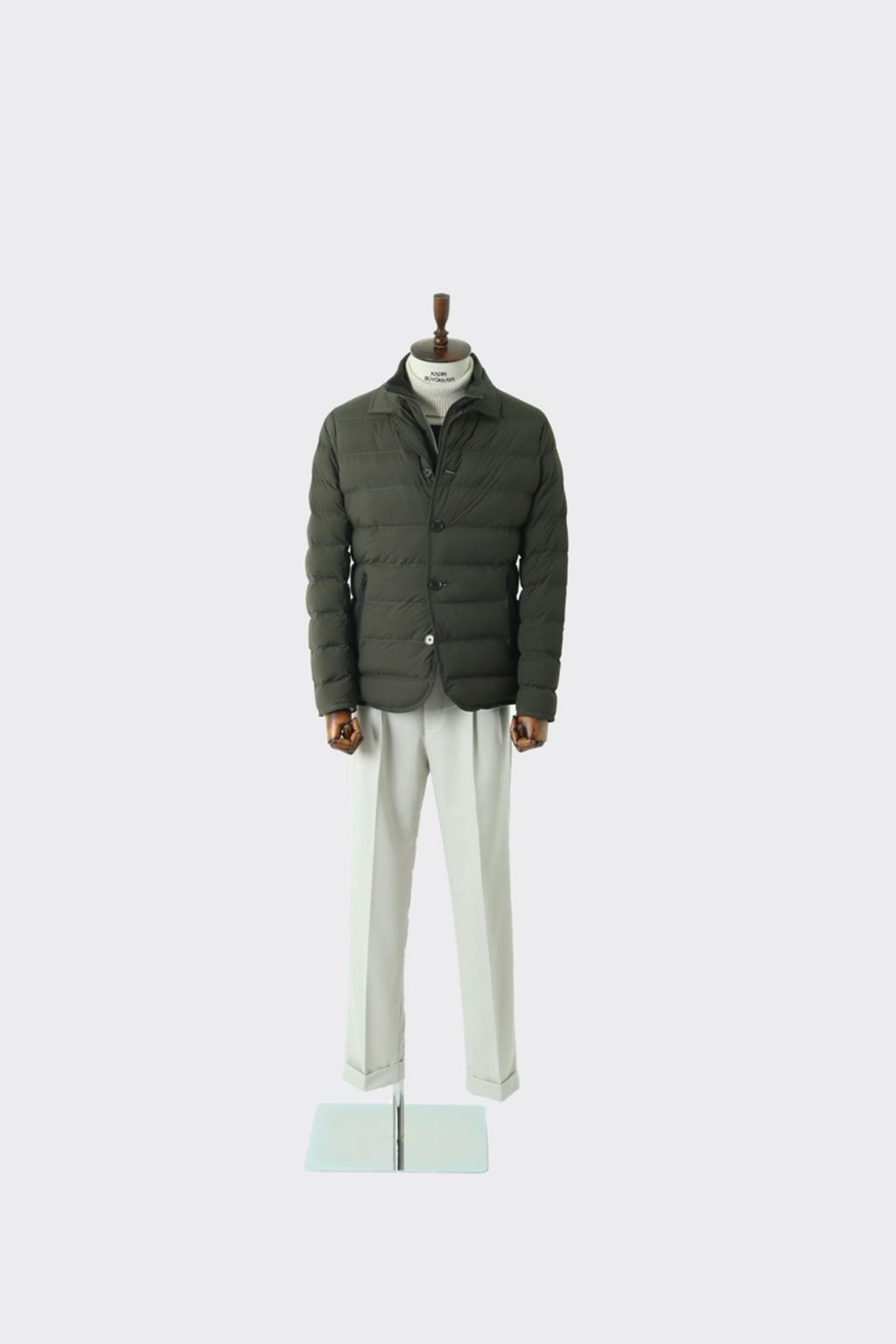 Modern Tasarım Suya Dayanıklı Erkek Kaban-KAW9155W