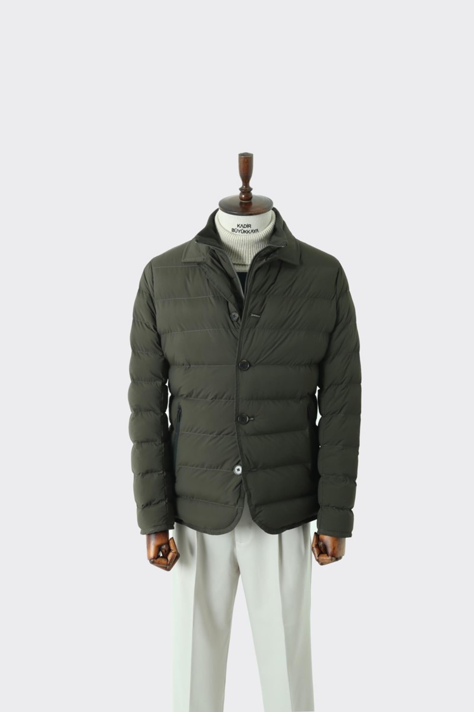 Modern Tasarım Suya Dayanıklı Erkek Kaban-KAW9155W