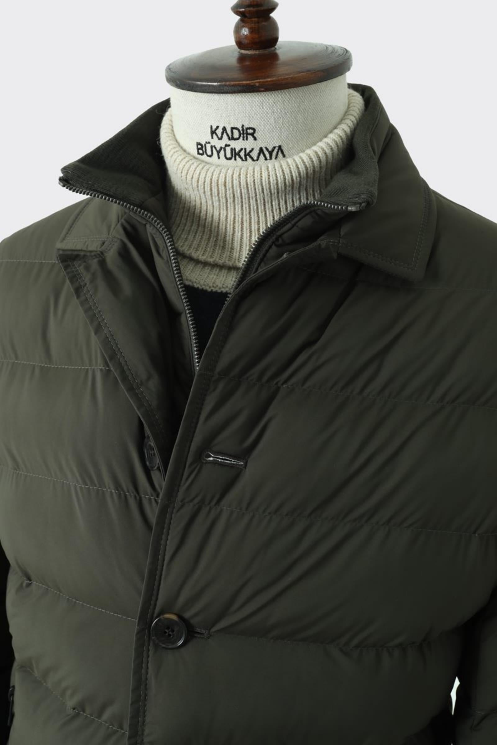 Modern Tasarım Suya Dayanıklı Erkek Kaban-KAW9155W