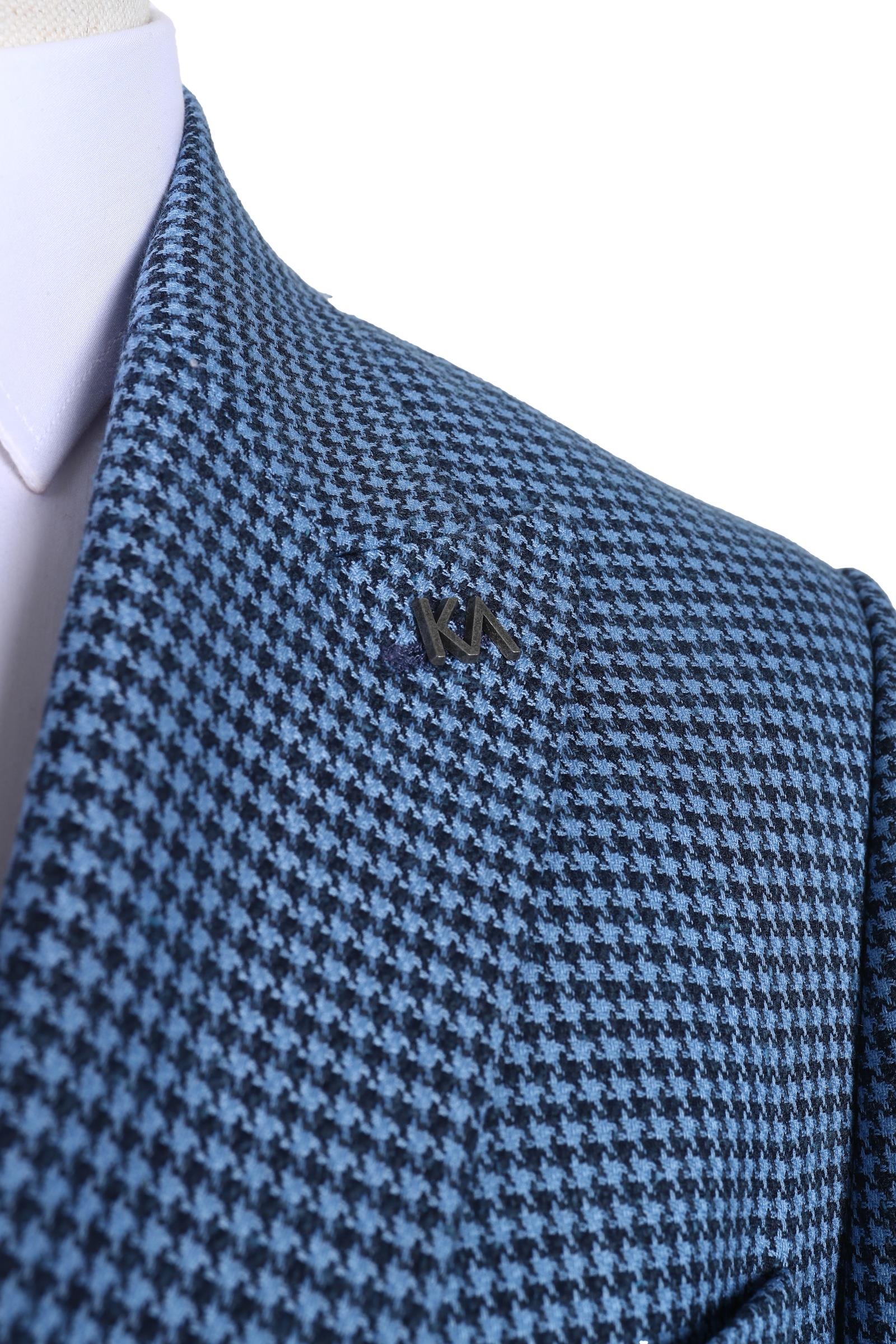 Modern Tasarımlı Slim Fit Erkek Ceket-KAV5008S