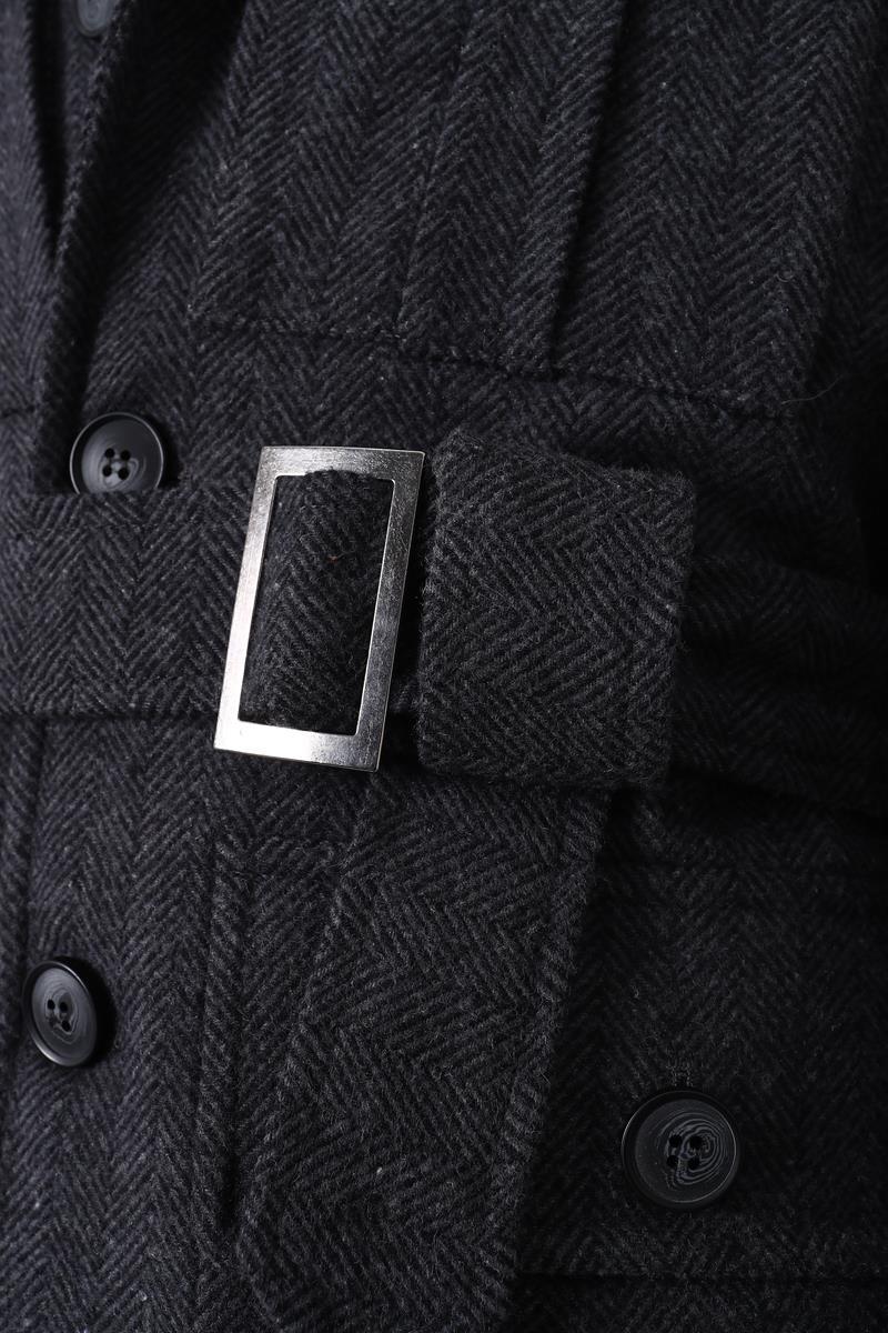 Modern Dayanıklı Erkek Safari Mont - Viskon Pamuk Polyester Kumaş-KAV9126W