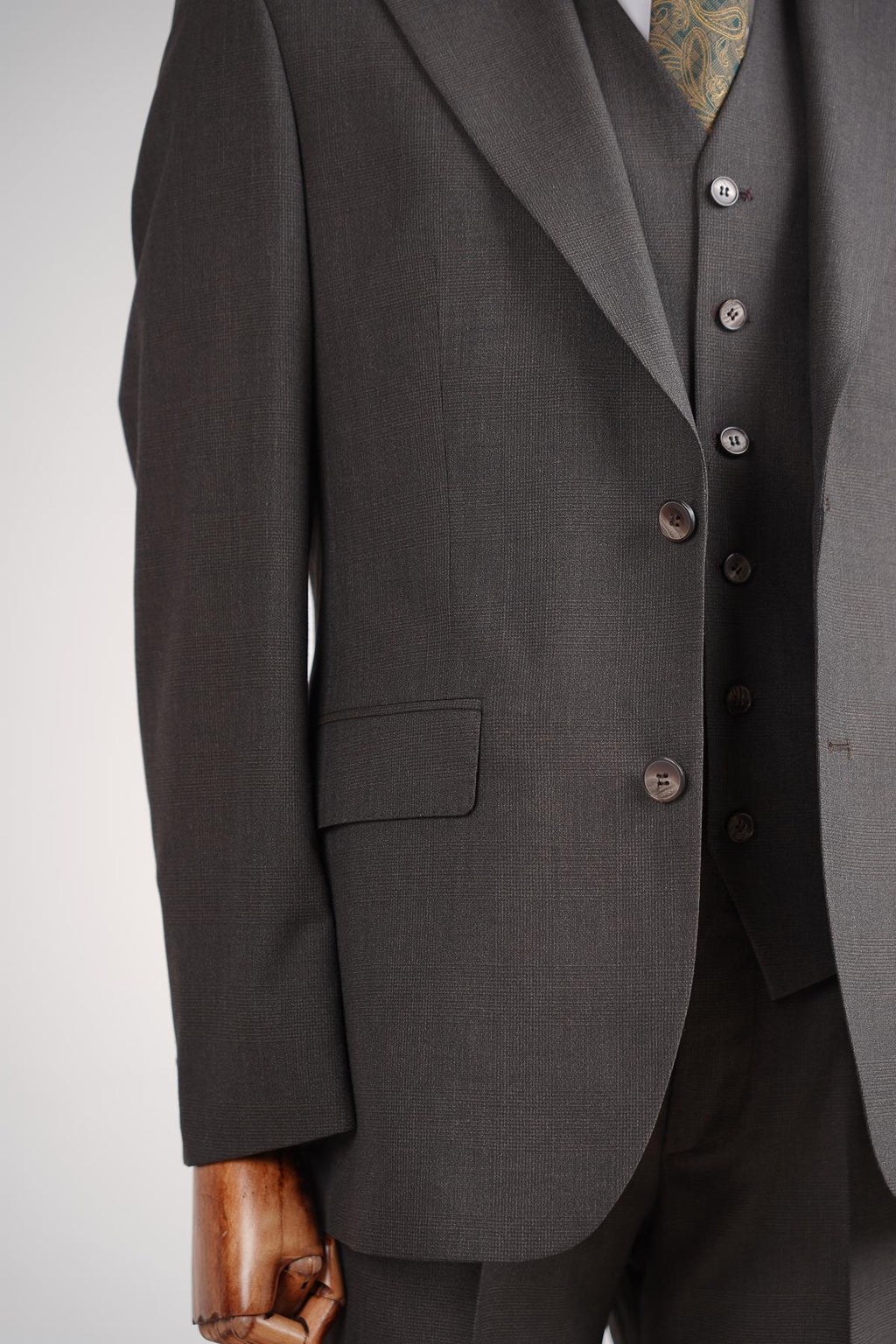 Yelekli Erkek Takım Elbise-KAW1010S