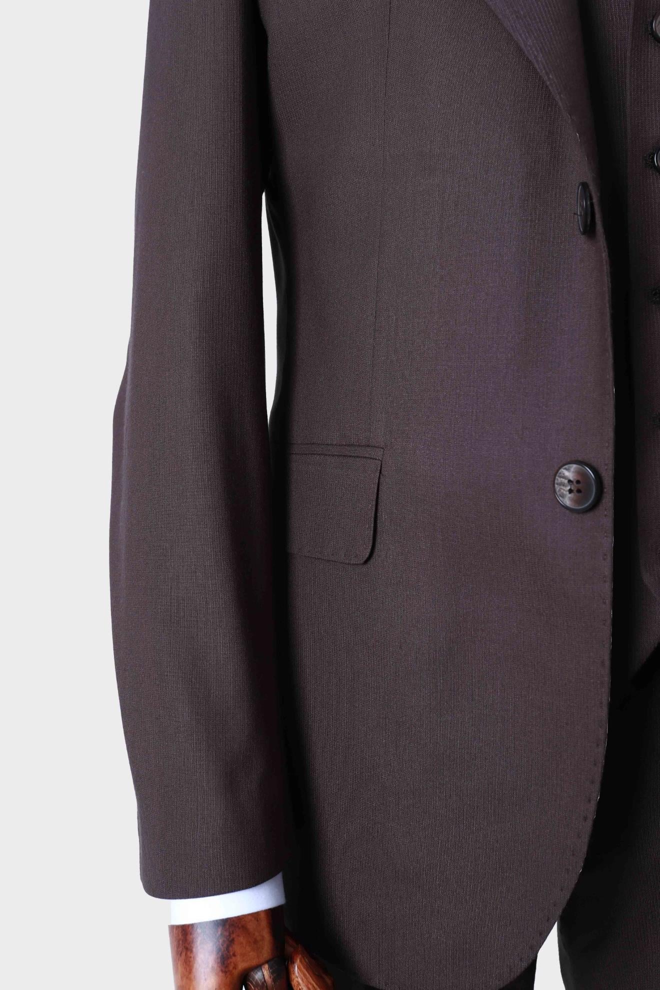 Modern ve Şık Yelekli Erkek Takım Elbise - Slim Fit Dört Mevsim-KAW1043S