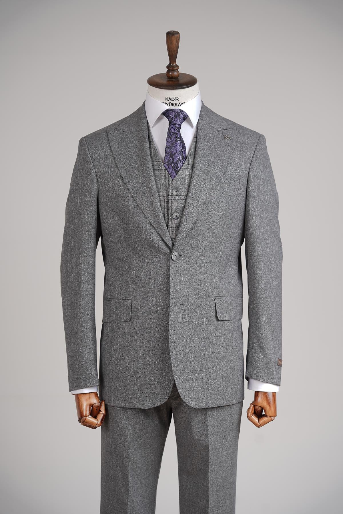 Yelekli Takım Elbise Out-KAW1001S