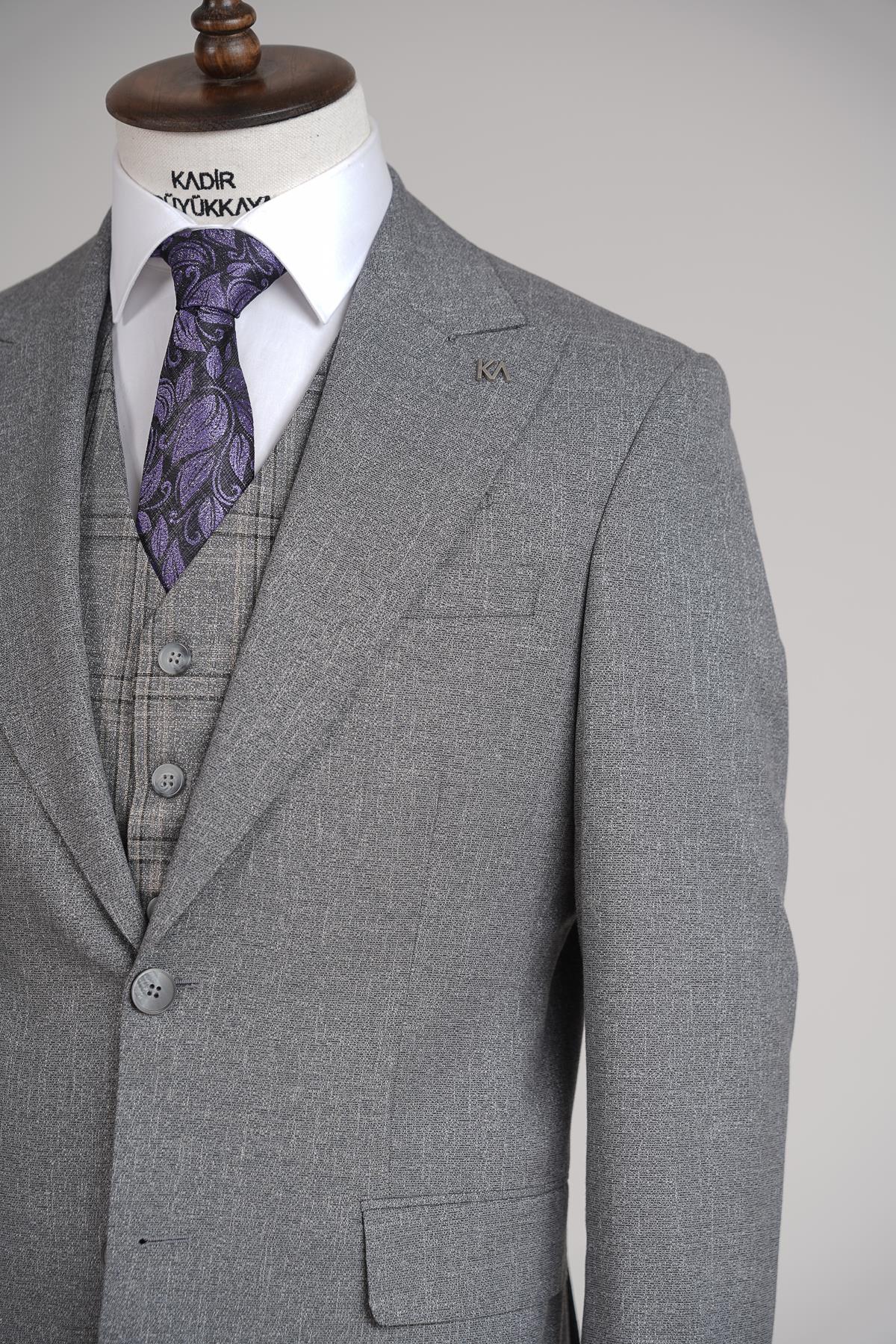 Yelekli Takım Elbise Out-KAW1001S