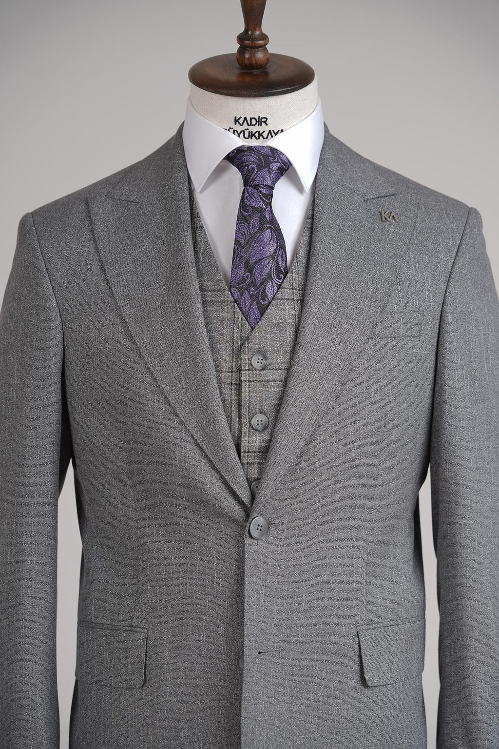 Yelekli Takım Elbise Out-KAW1001S