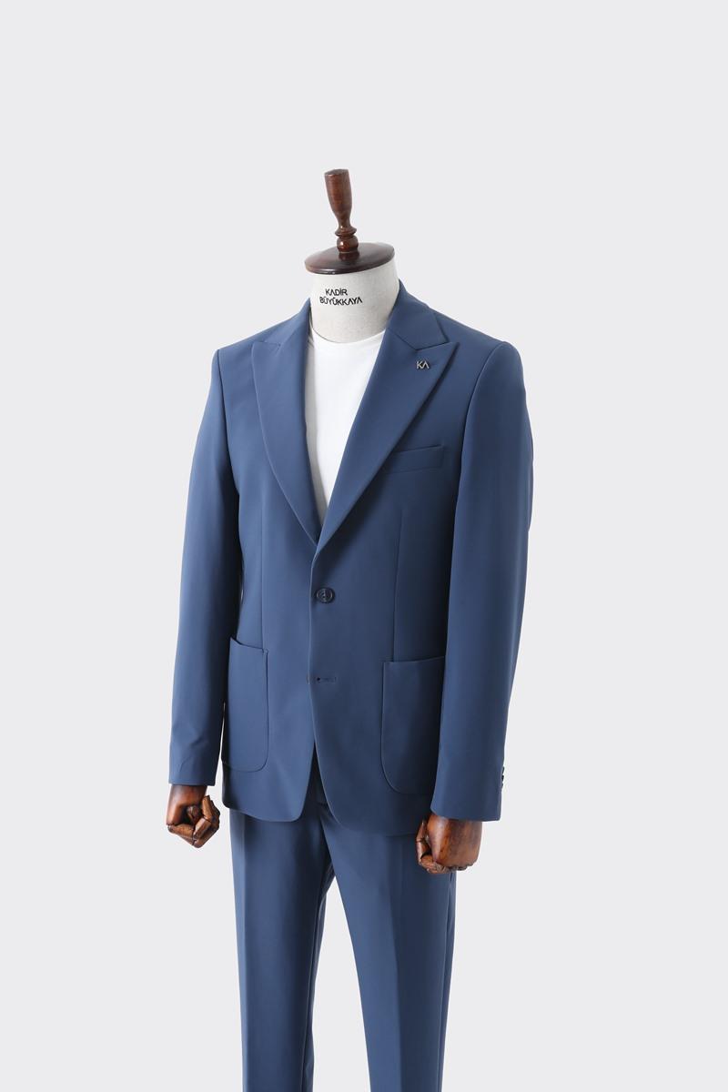 Nefes Alabilir Kumaşlı Erkek Jogger Takım Elbise-KAW1805S