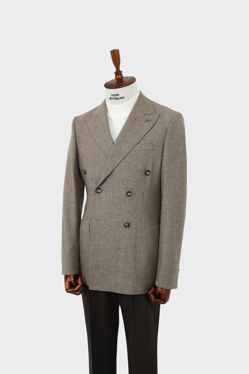Kruvaze Erkek Ceket-KAW5240W