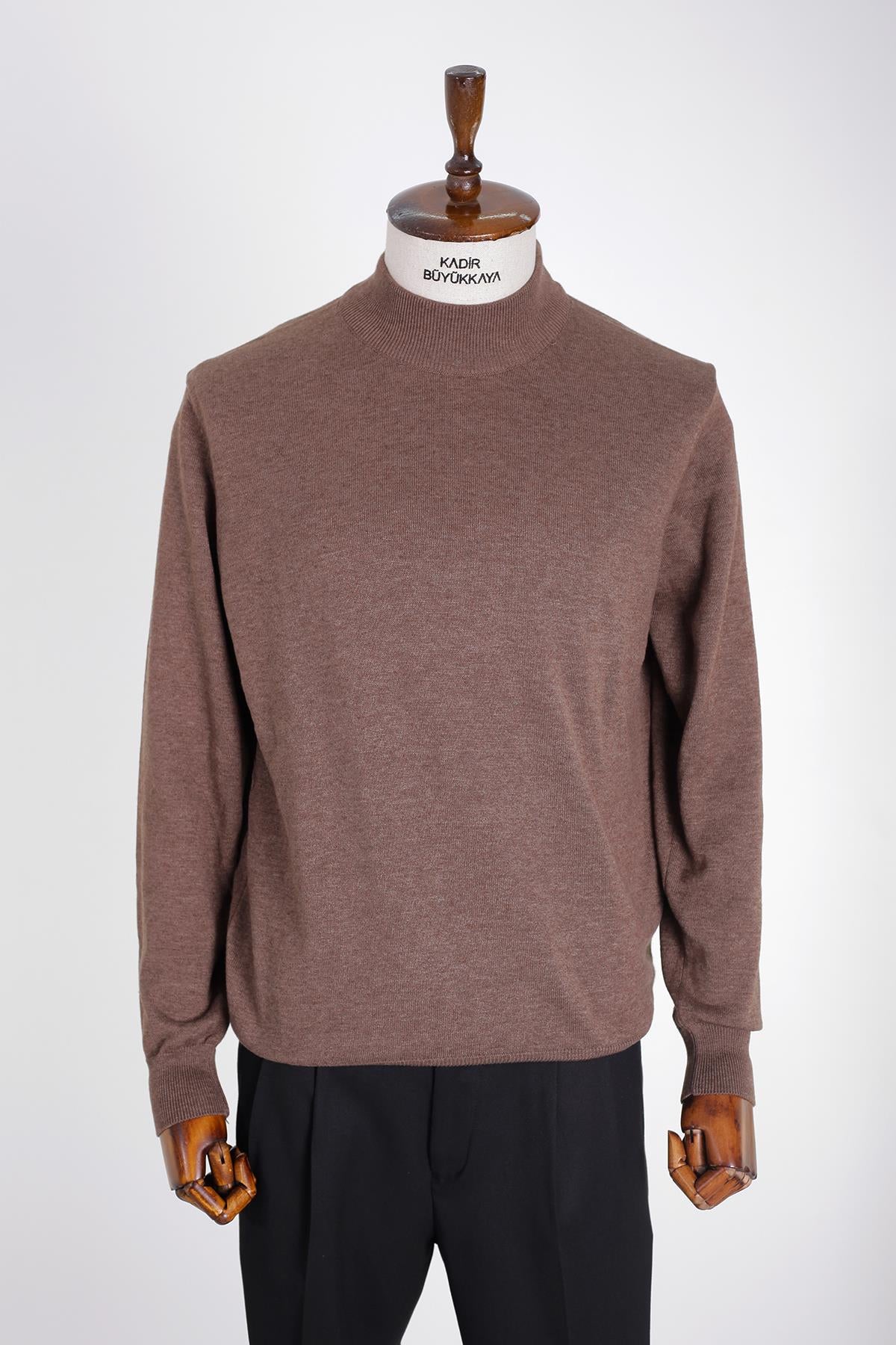 Pamuklu Yarım Balıkçı Triko Erkek Kazak-KAV6500W