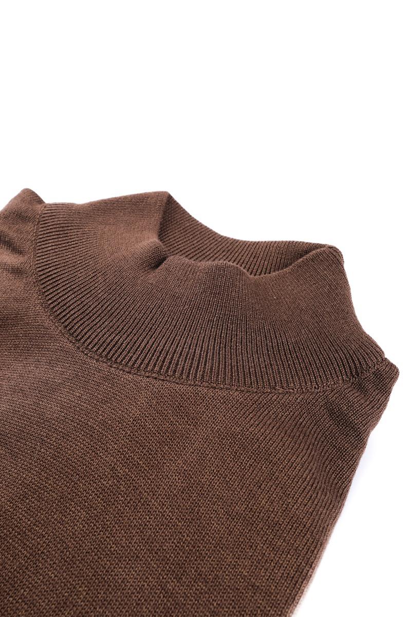 Pamuklu Yarım Balıkçı Triko Erkek Kazak-KAV6500W