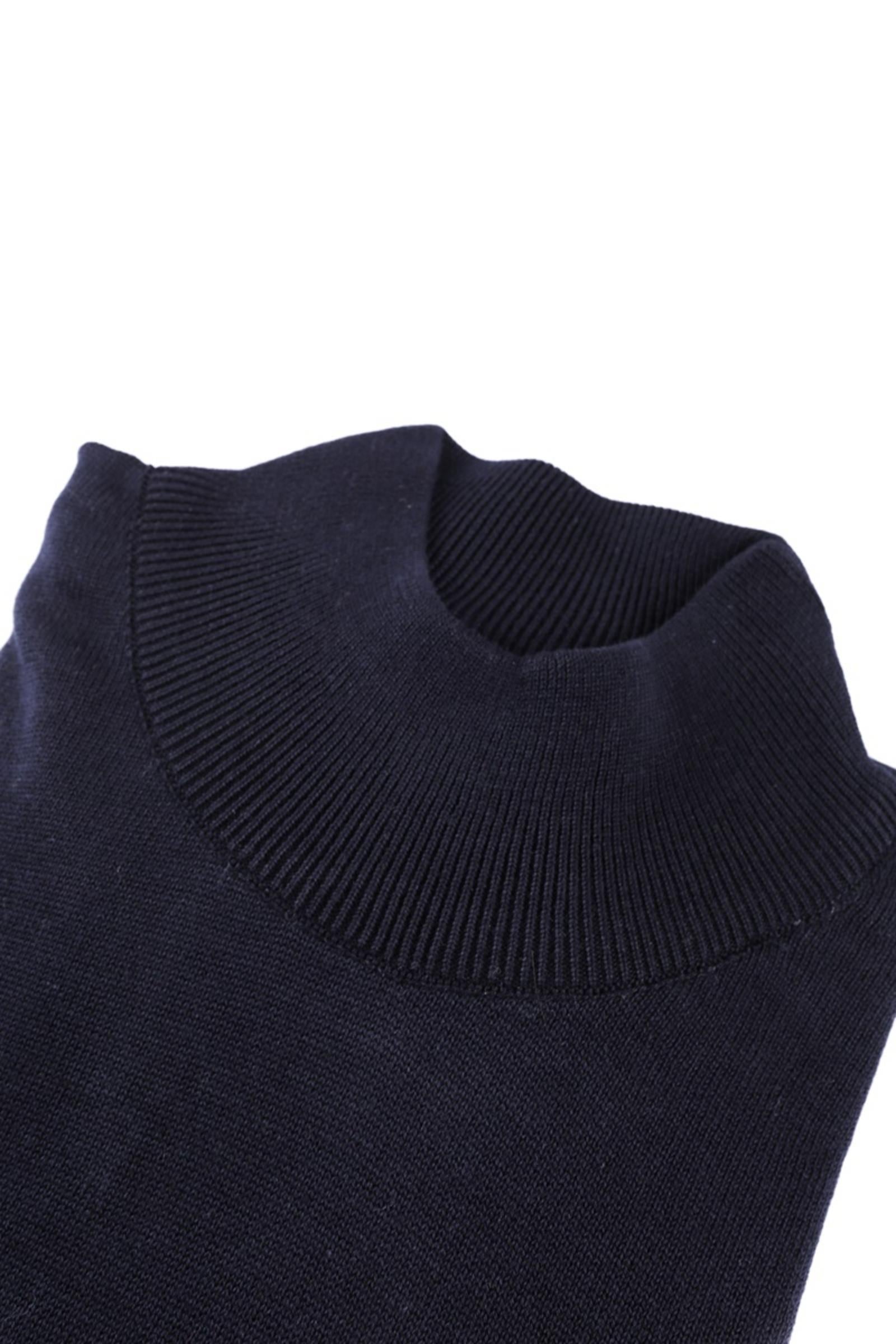 Pamuklu Yarım Balıkçı Triko Erkek Kazak-KAV6500W