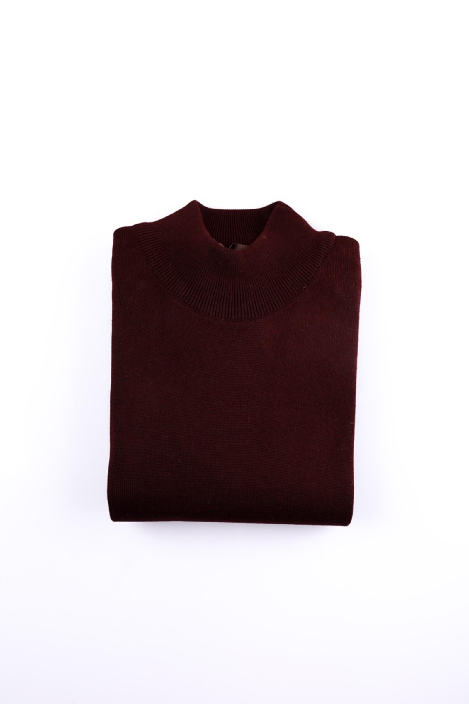 Pamuklu Yarım Balıkçı Triko Erkek Kazak-KAV6500W