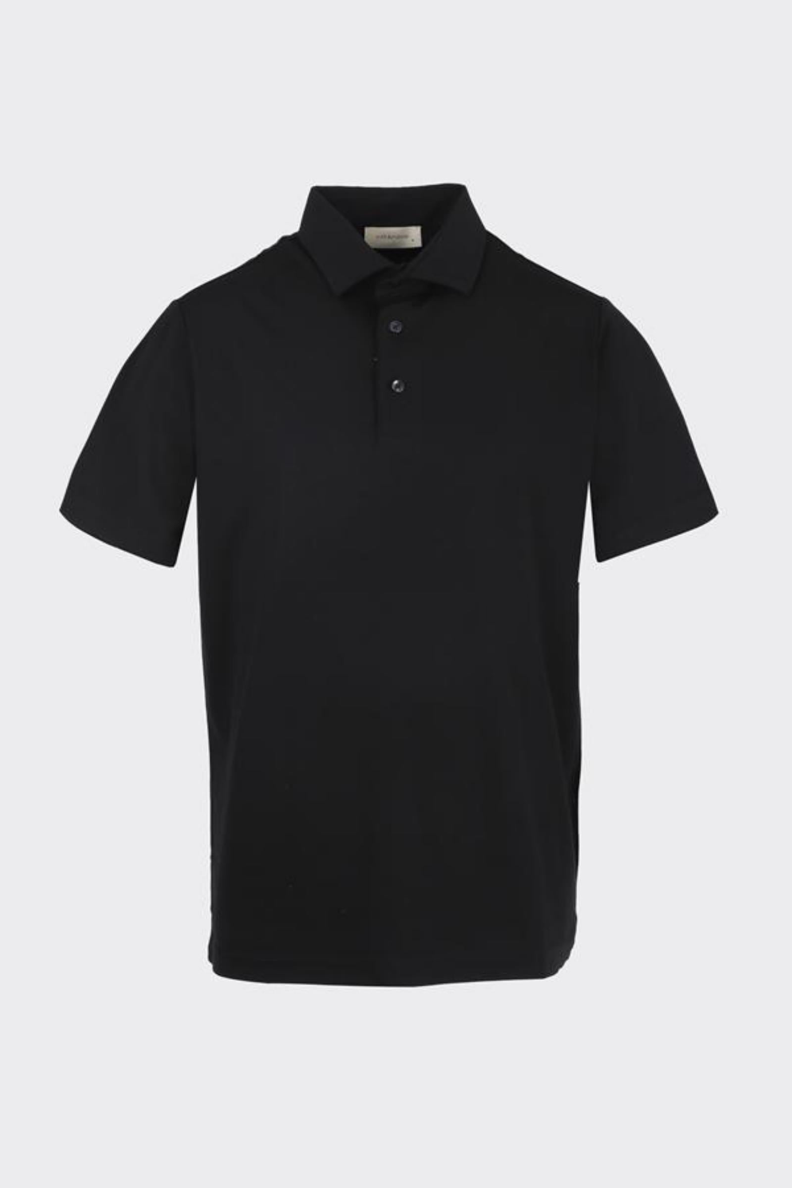 Düğmeli Polo Yaka Kısa Kol Erkek T-Shirt