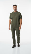 Polo.Yaka K.Kol T-Shirt Out-KAB6011S