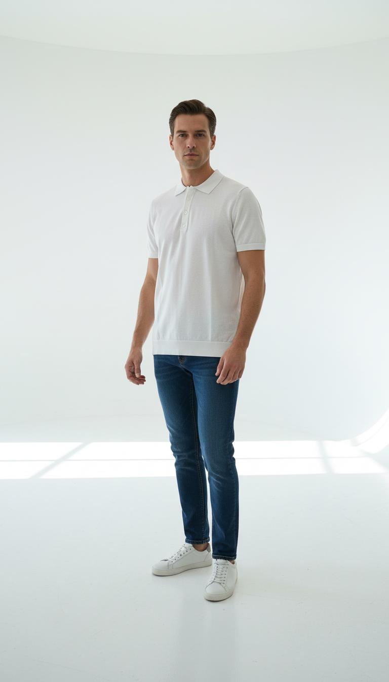 Polo.Yaka K.Kol T-Shirt Out-KAB6011S