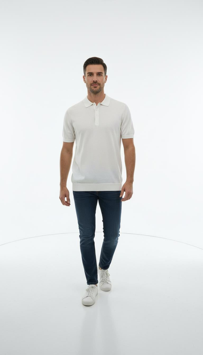 Polo.Yaka K.Kol T-Shirt Out-KAB6011S