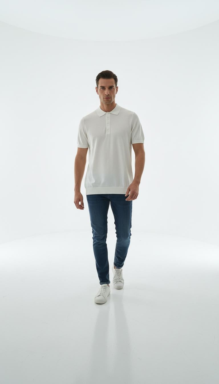 Polo.Yaka K.Kol T-Shirt Out-KAB6011S