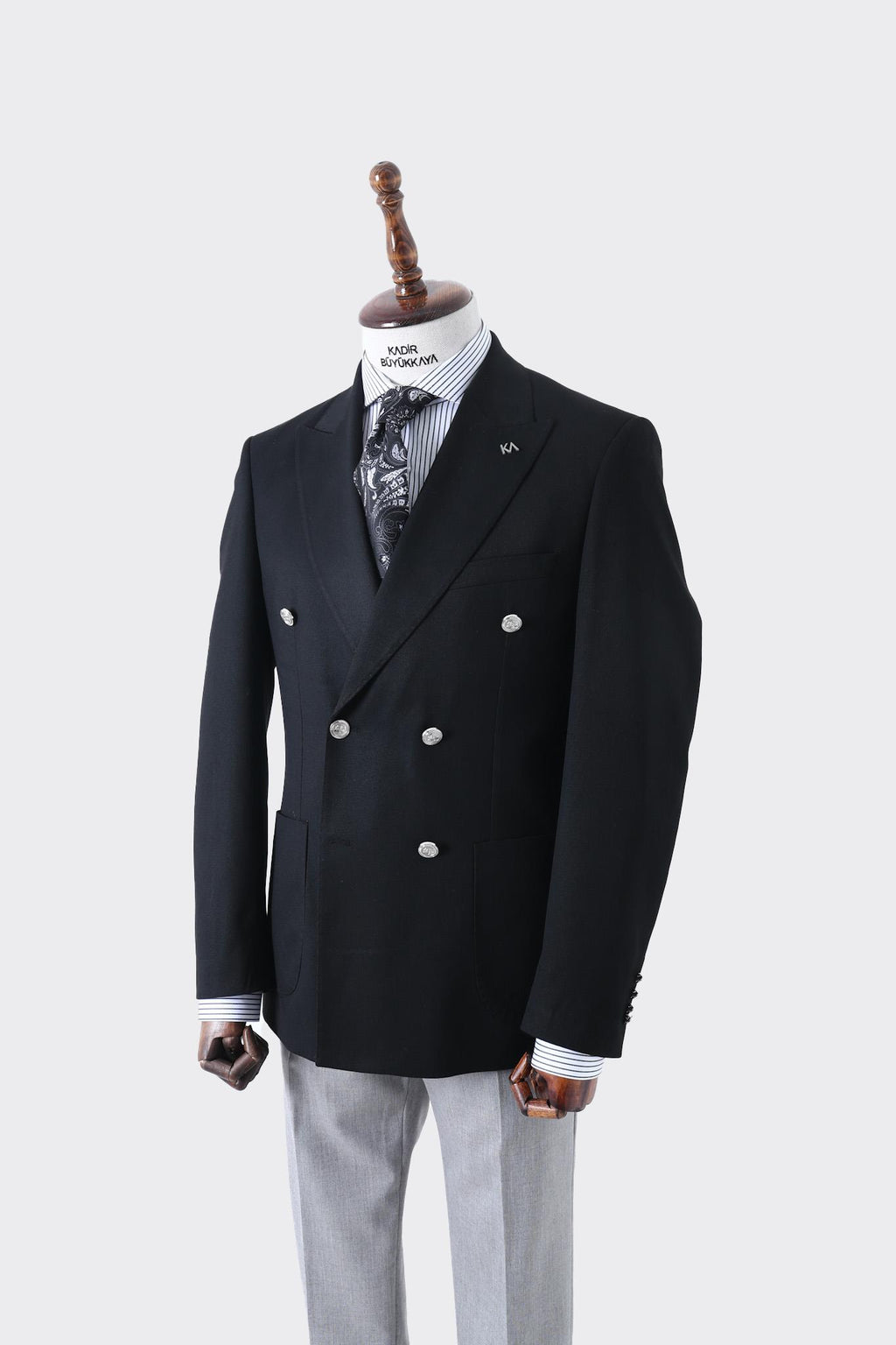 Premium Kalite Erkek Kruvaze Ceket-KAW5225S