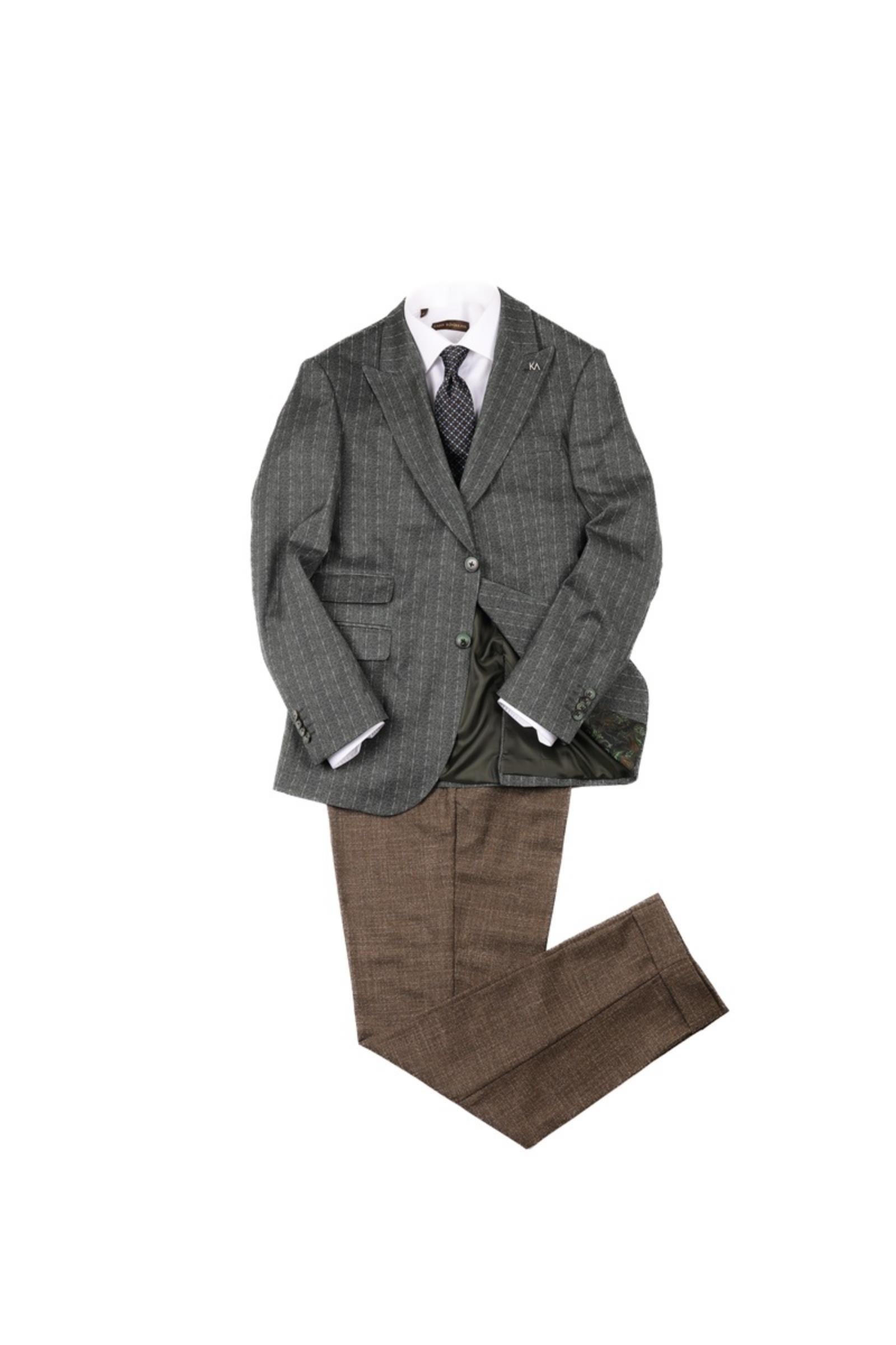 Prestijli Erkek Slim Fit Ceket-KAV1608S