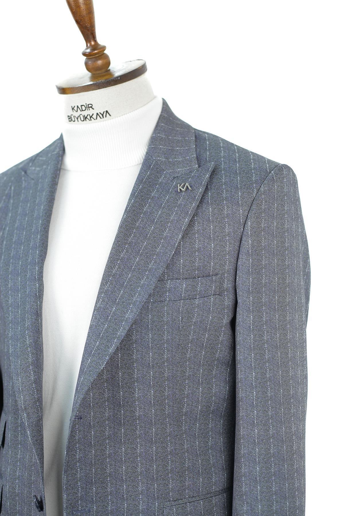 Prestijli Erkek Slim Fit Ceket-KAV1608S