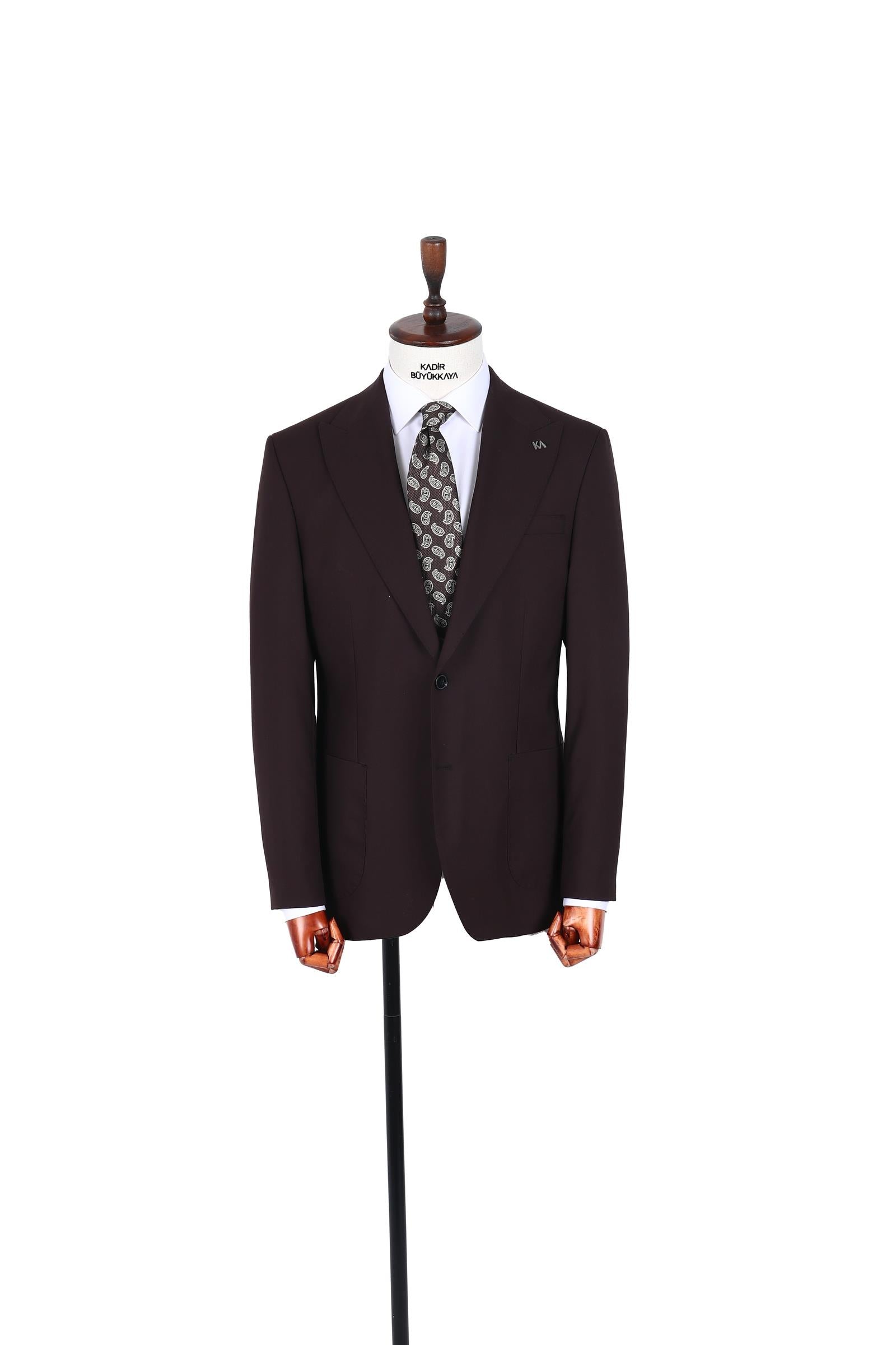 Erkek Slim Fit Prestijli Ceket-KAV5033W