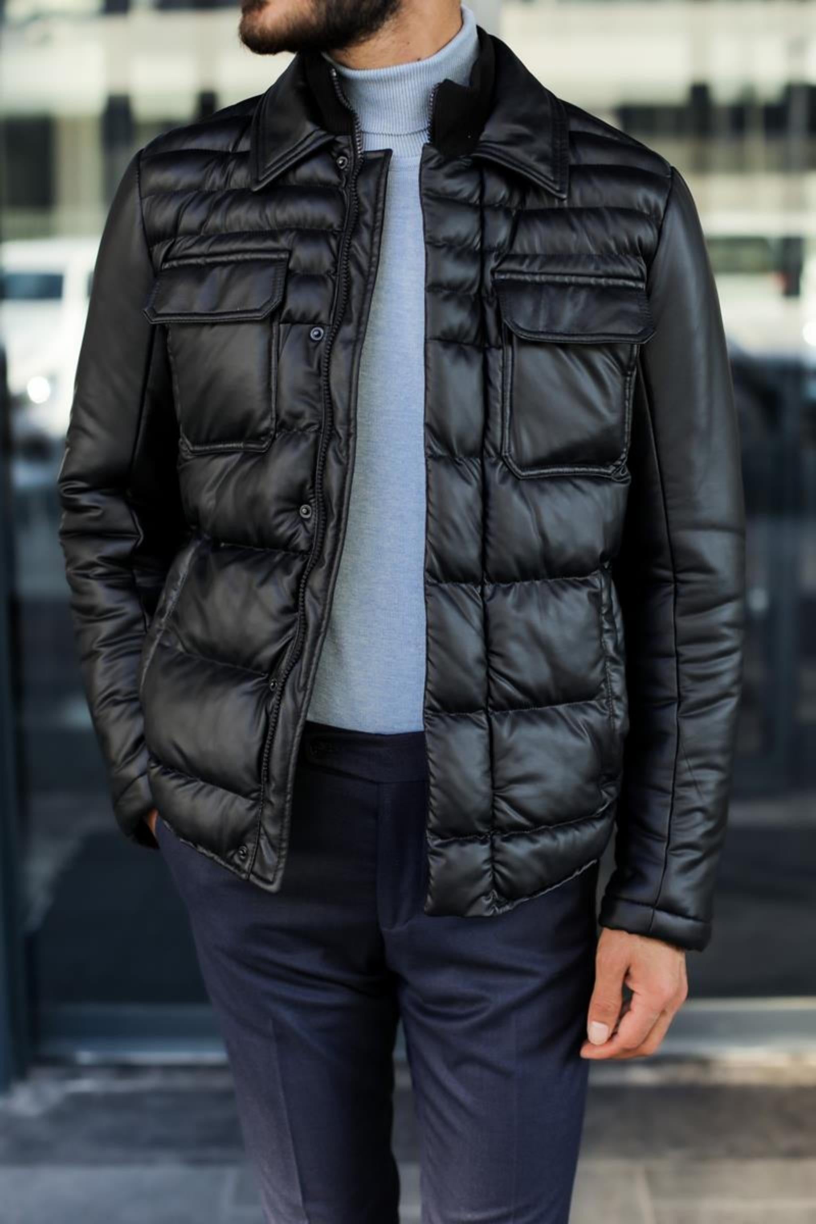 Rahat Kesim Erkek Mont-KAV9101W