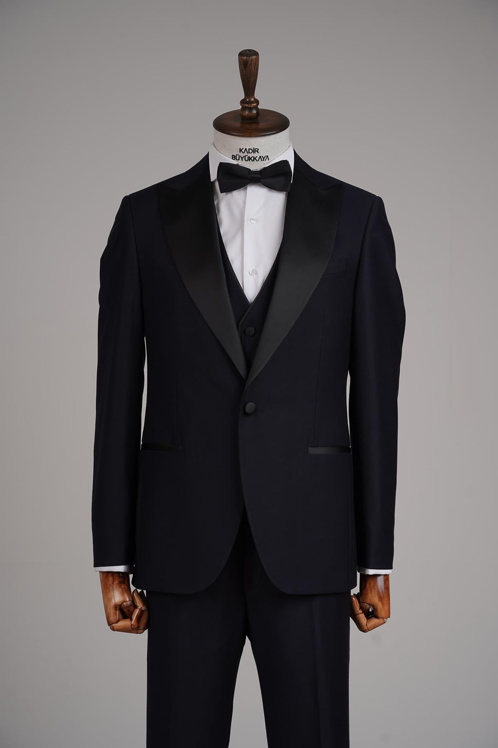 Rahat Kesim Yelekli Erkek Smokin Takım Elbise-KAV1532S