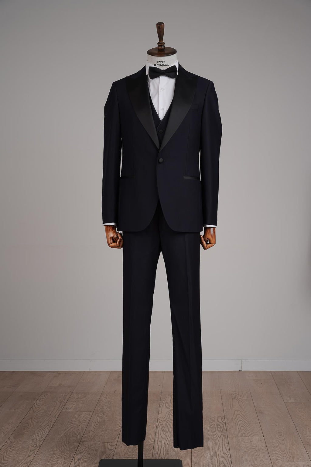 Rahat Kesim Yelekli Erkek Smokin Takım Elbise-KAV1532S