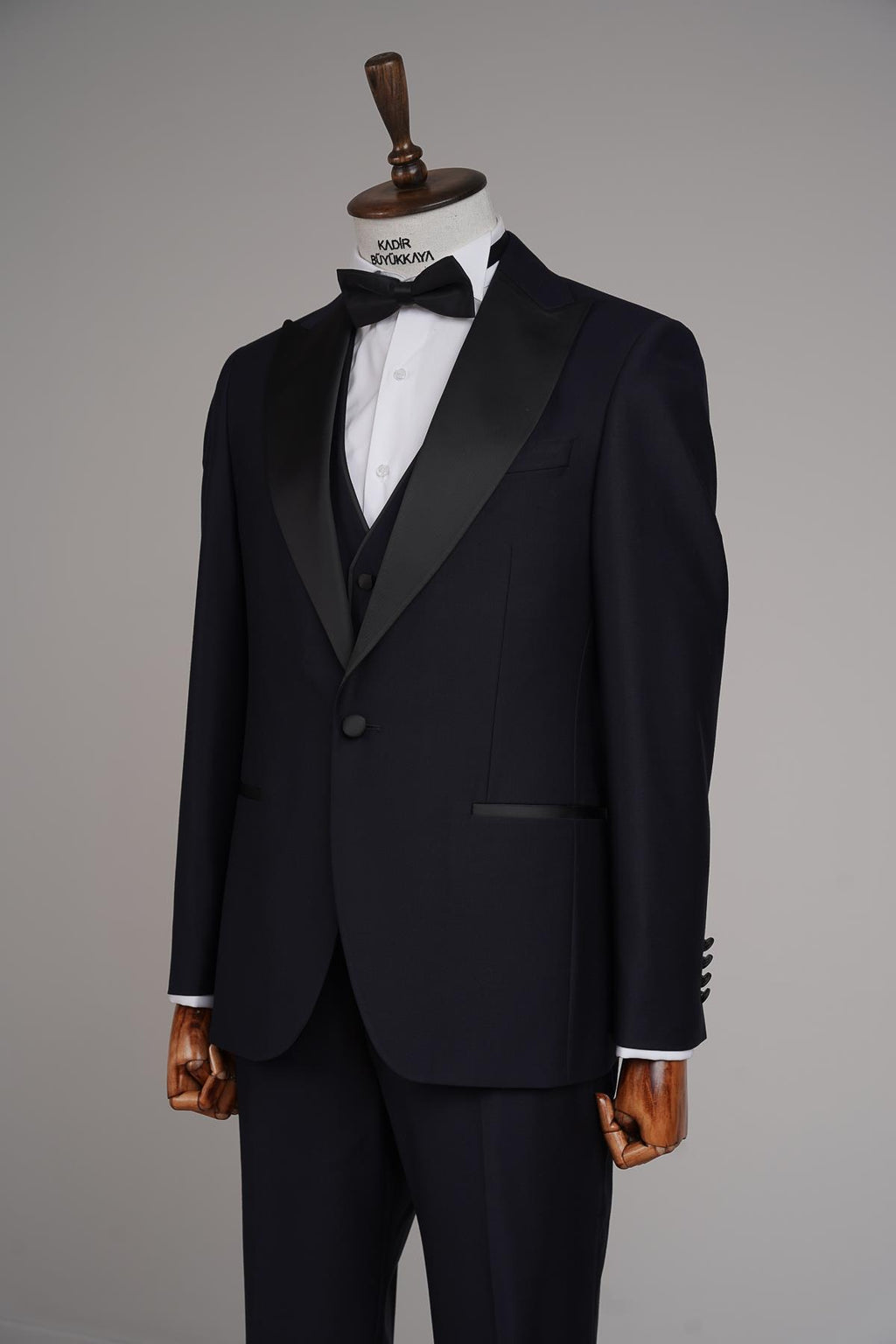 Rahat Kesim Yelekli Erkek Smokin Takım Elbise-KAV1532S