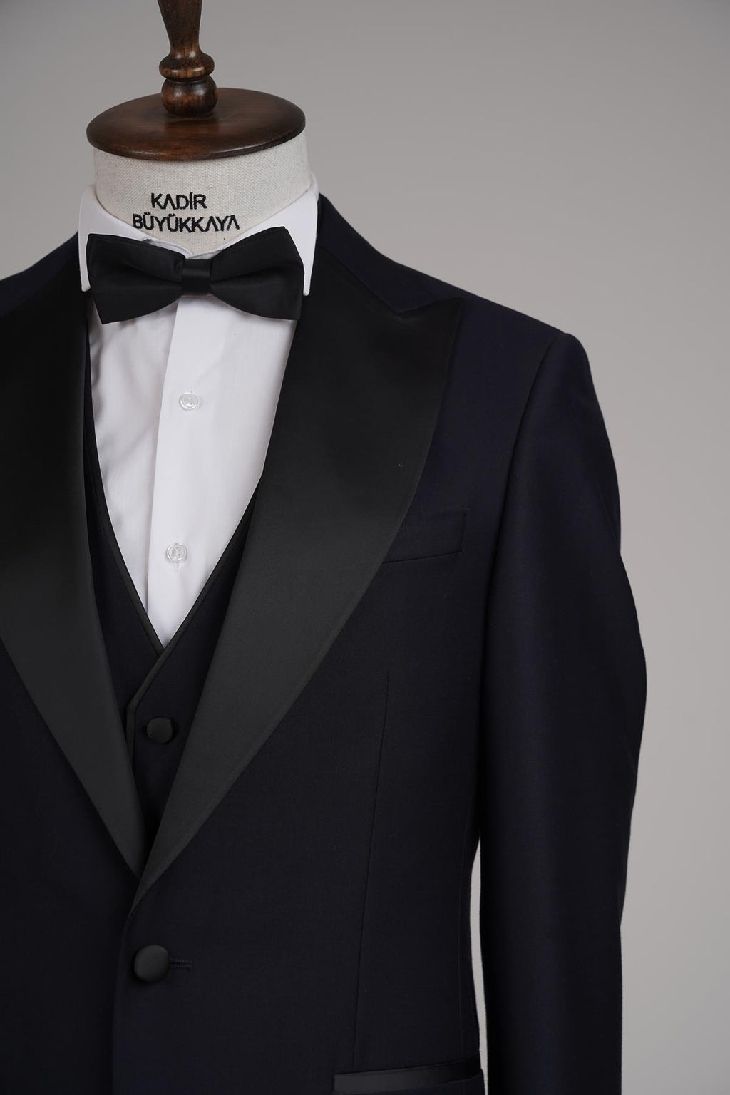 Rahat Kesim Yelekli Erkek Smokin Takım Elbise-KAV1532S