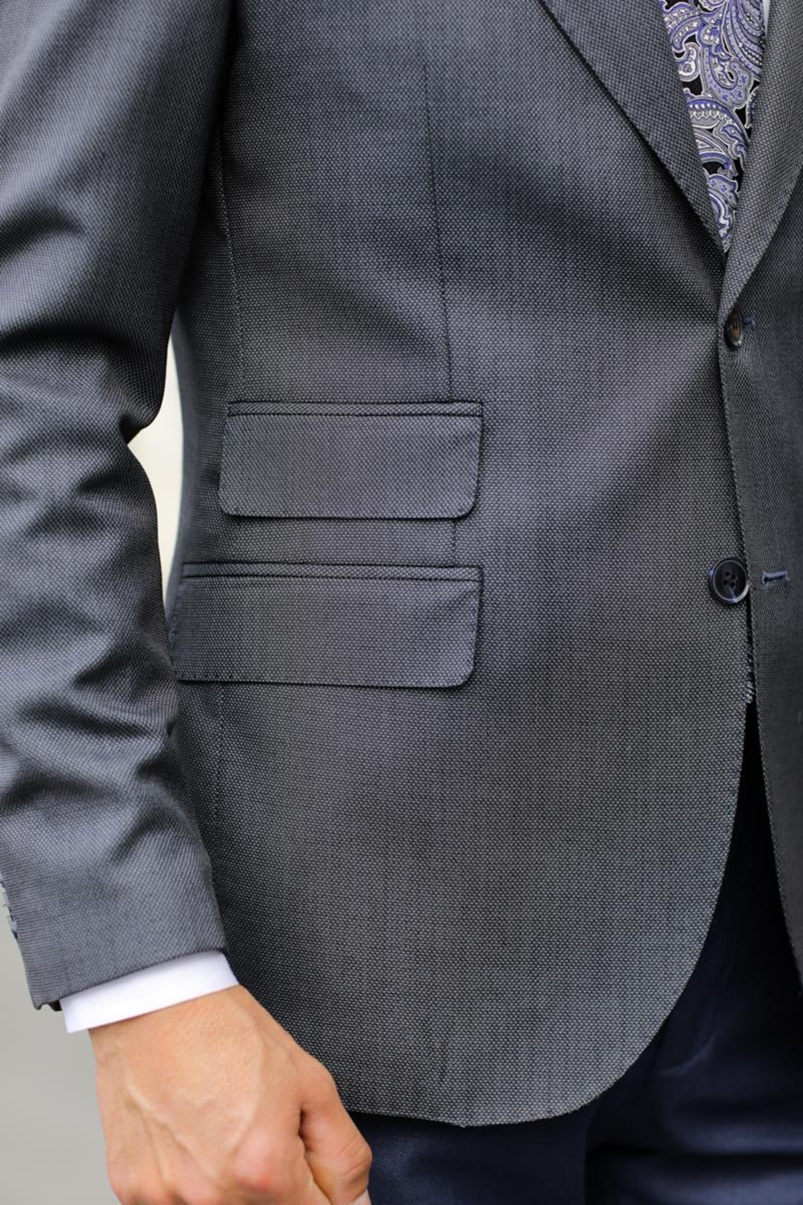 Rahat ve Modern Tasarımlı Erkek Slim Fit Ceket-KAV5029W