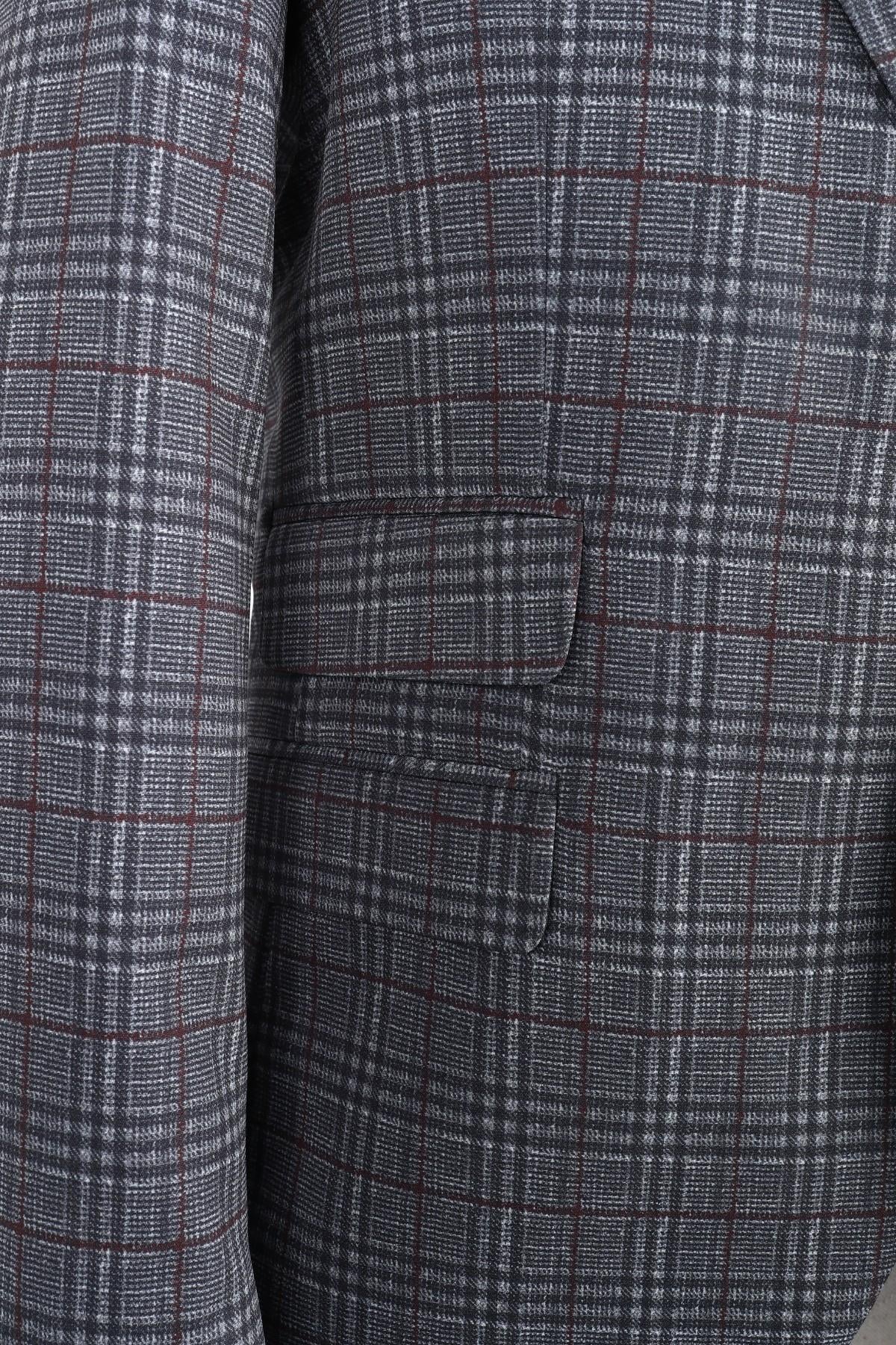 Erkek Slim Fit Rahat ve Şık Ceket-KAV5011S