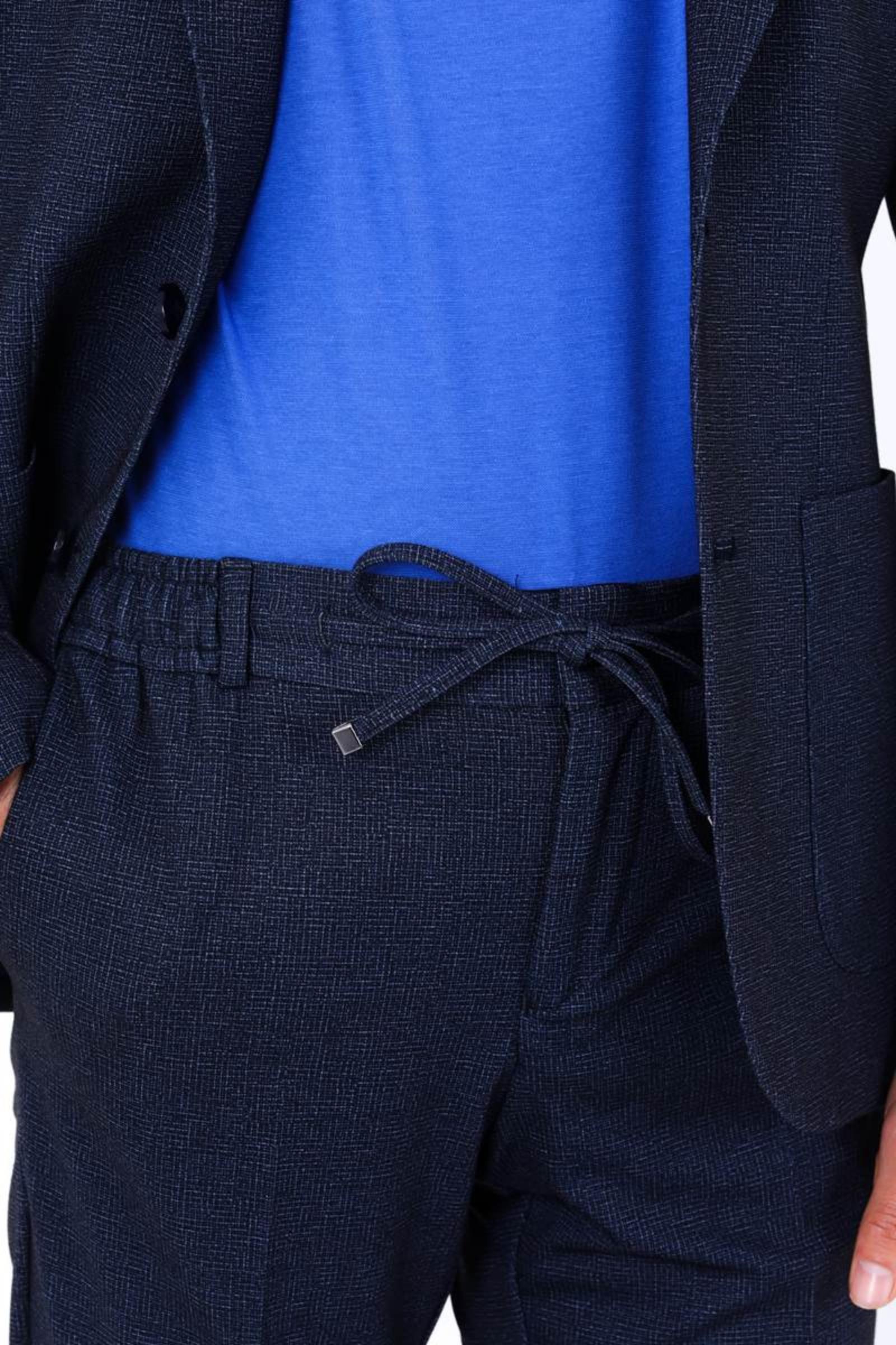 Gofre Kumaştan Üretilmiş Erkek Jogger Takım Elbise-KAW1800S