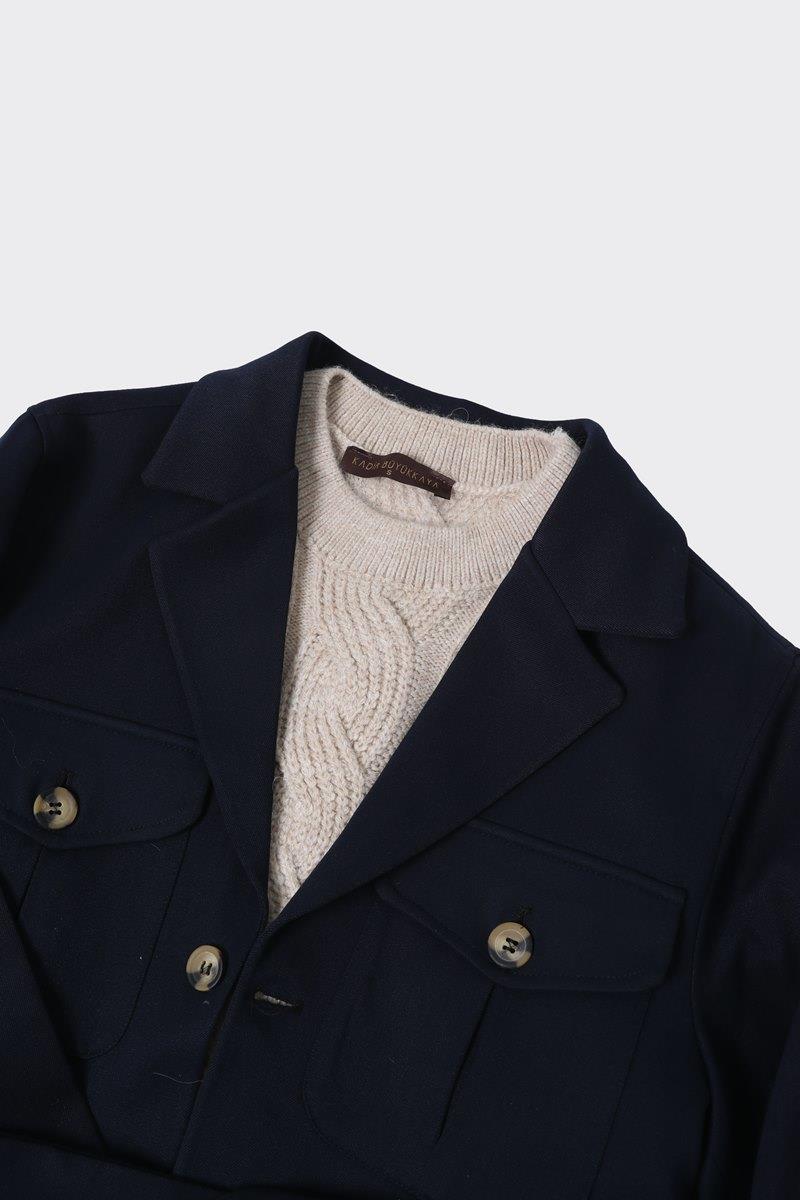 Şık Safari Erkek Mont-GKW8197W