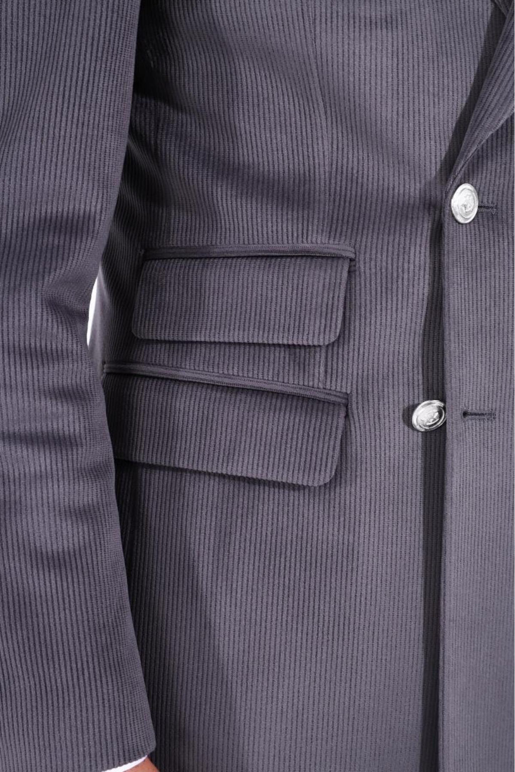 Şık Tasarımlı Erkek Kruvaze Ceket-KAV5250W