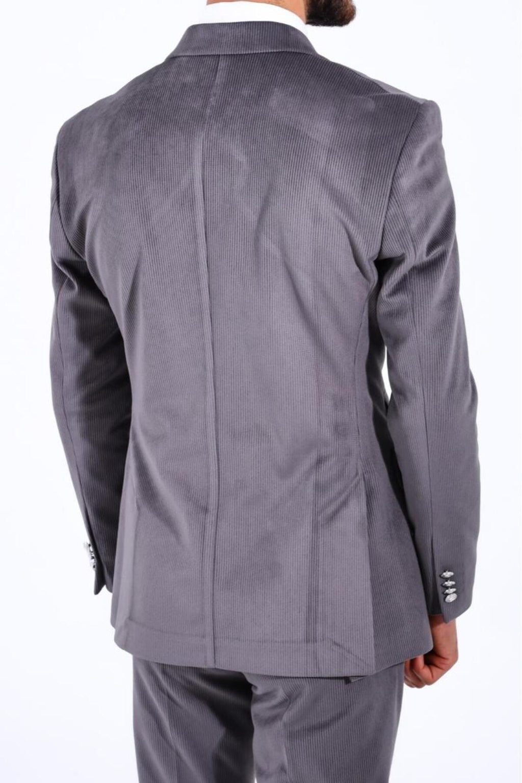 Şık Tasarımlı Erkek Kruvaze Ceket-KAV5250W