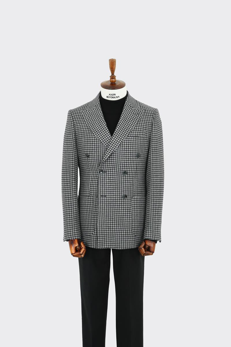Dayanıklı Kruvaze Erkek Ceket-KAW5230W