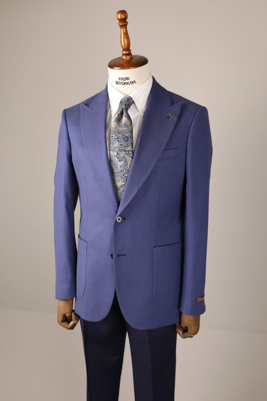 Şık ve Modern Slim Fit Keten Erkek Ceket-KAV5002S