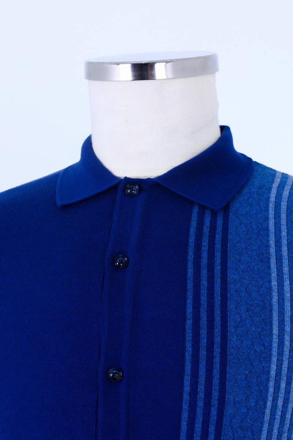 Şık ve Rahat Düğmeli Polo Yaka Kısa Kol Erkek T-Shirt-GKW6030S