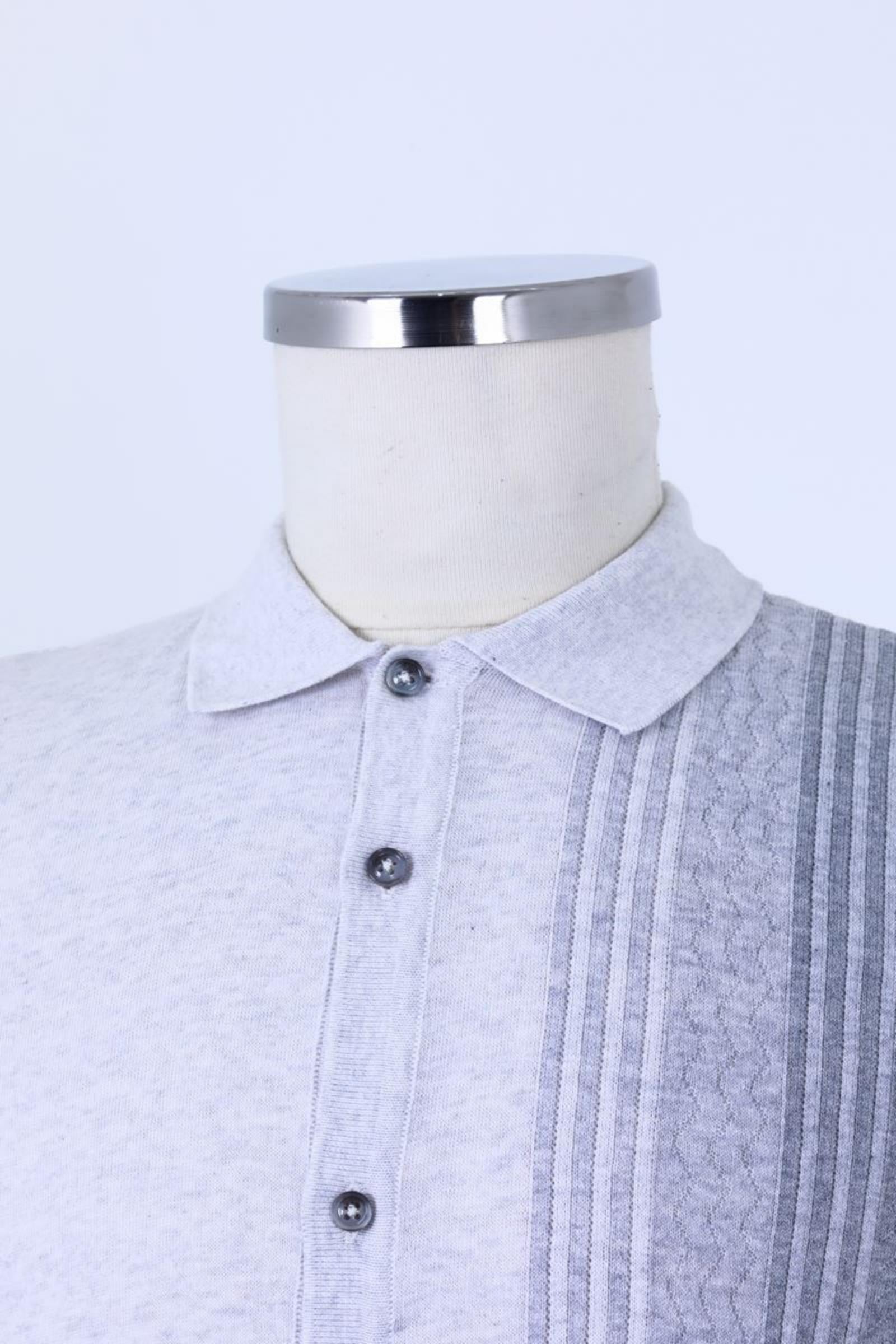 Şık ve Rahat Düğmeli Polo Yaka Kısa Kol Erkek T-Shirt-GKW6030S