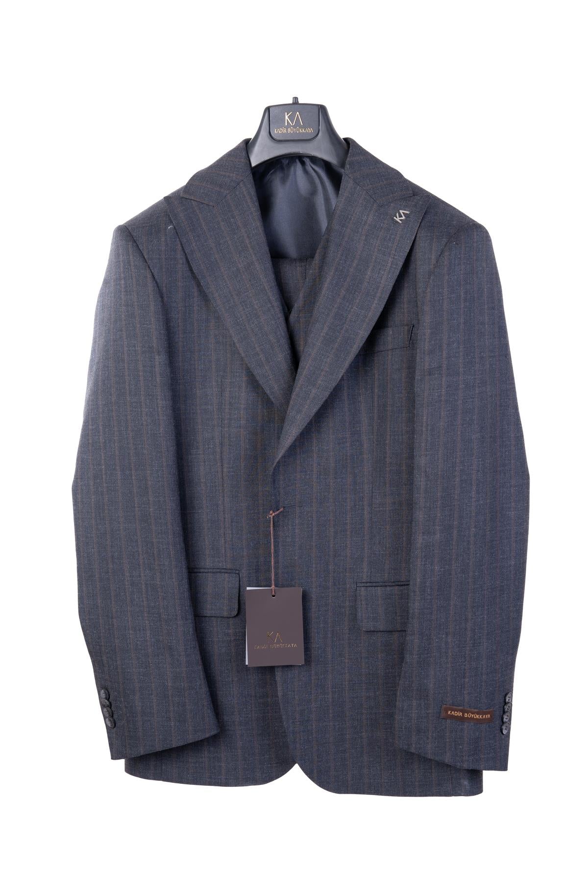 Yelekli Takım Elbise Out-KAV1071W