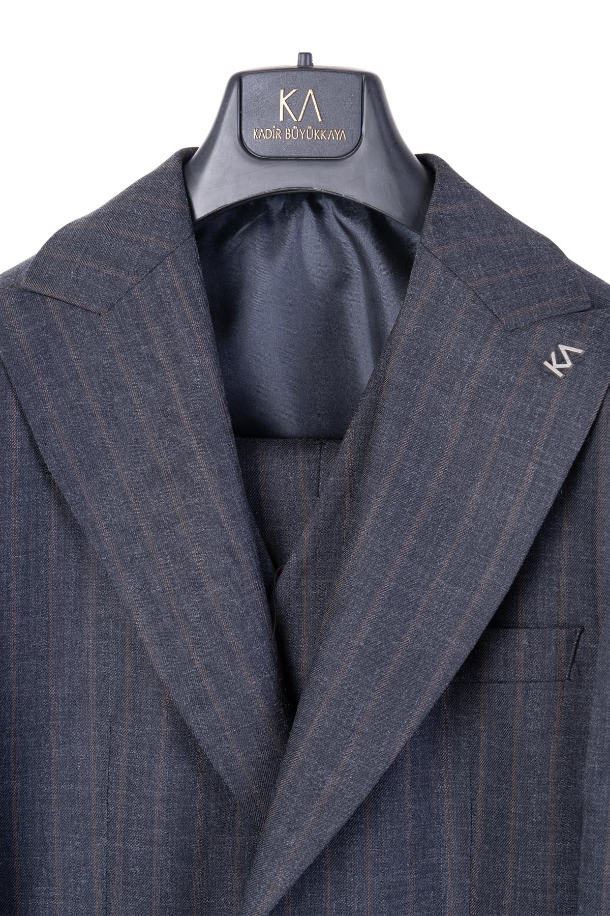 Yelekli Takım Elbise Out-KAV1071W