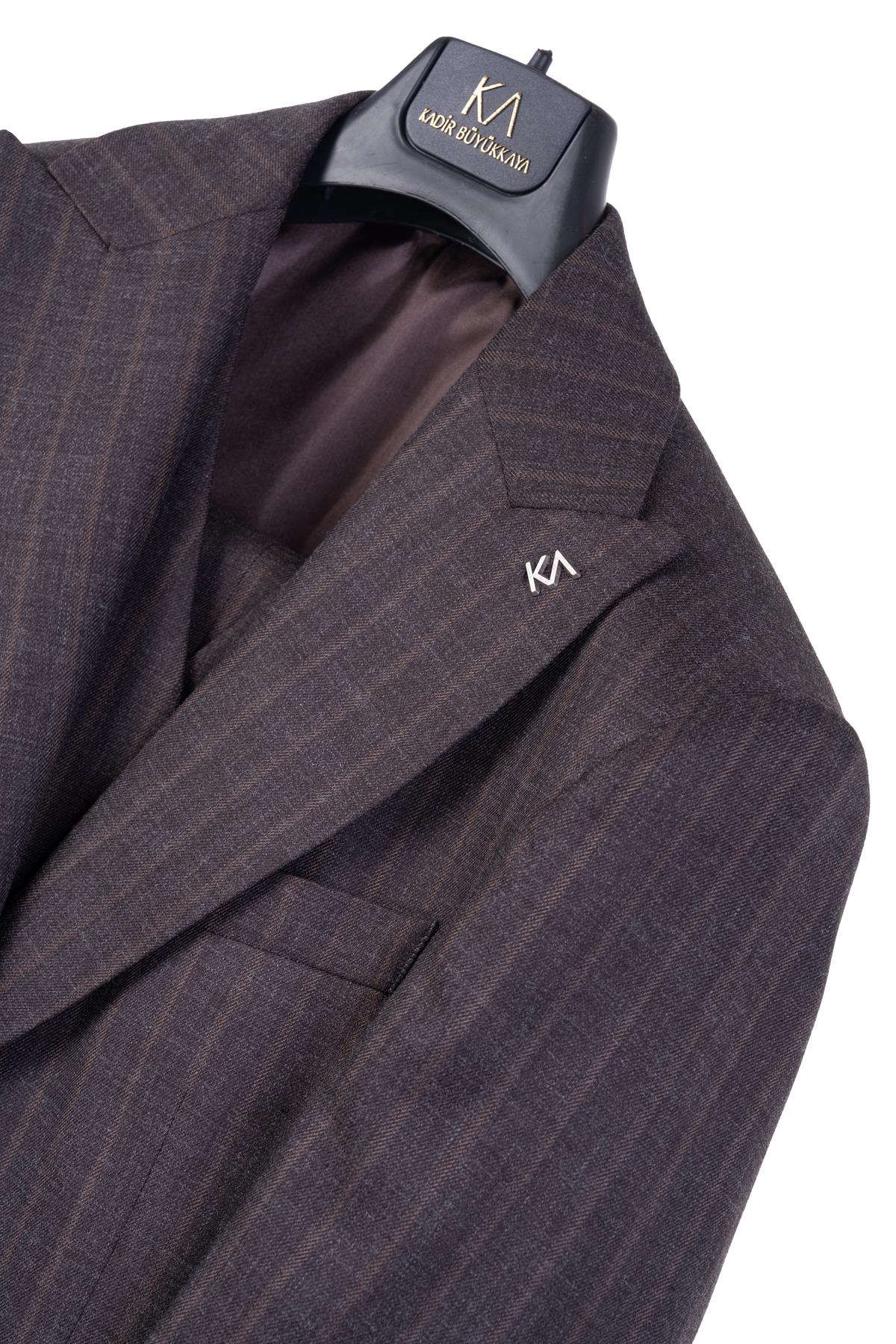 Yelekli Takım Elbise Out-KAV1071W