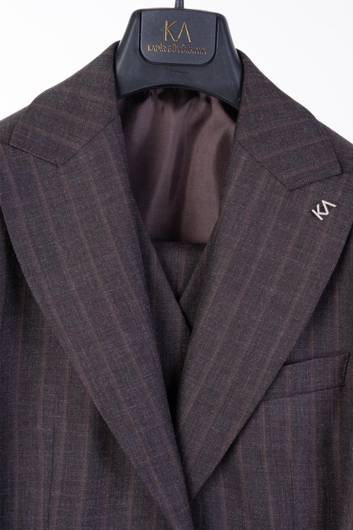 Yelekli Takım Elbise Out-KAV1071W