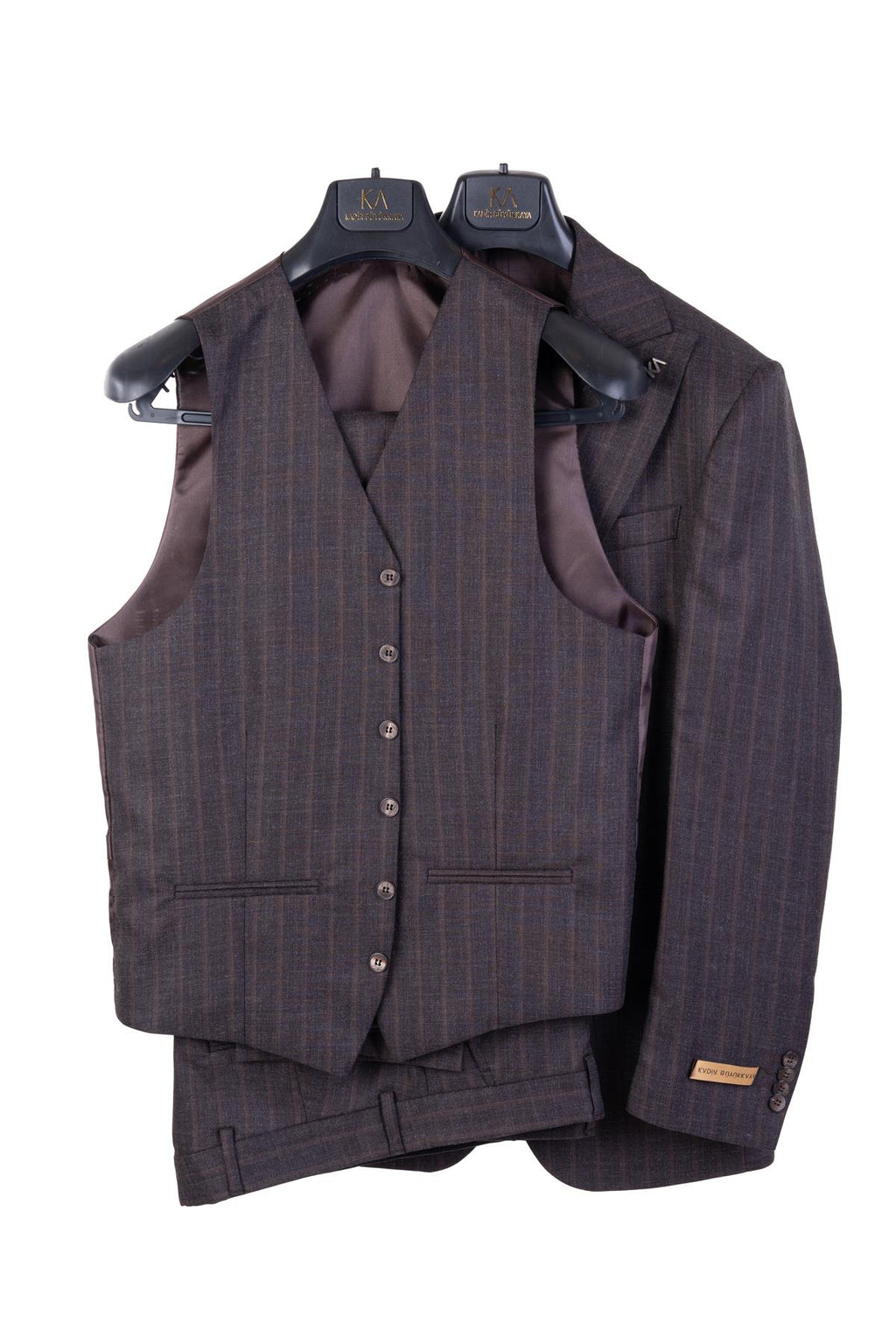 Yelekli Takım Elbise Out-KAV1071W