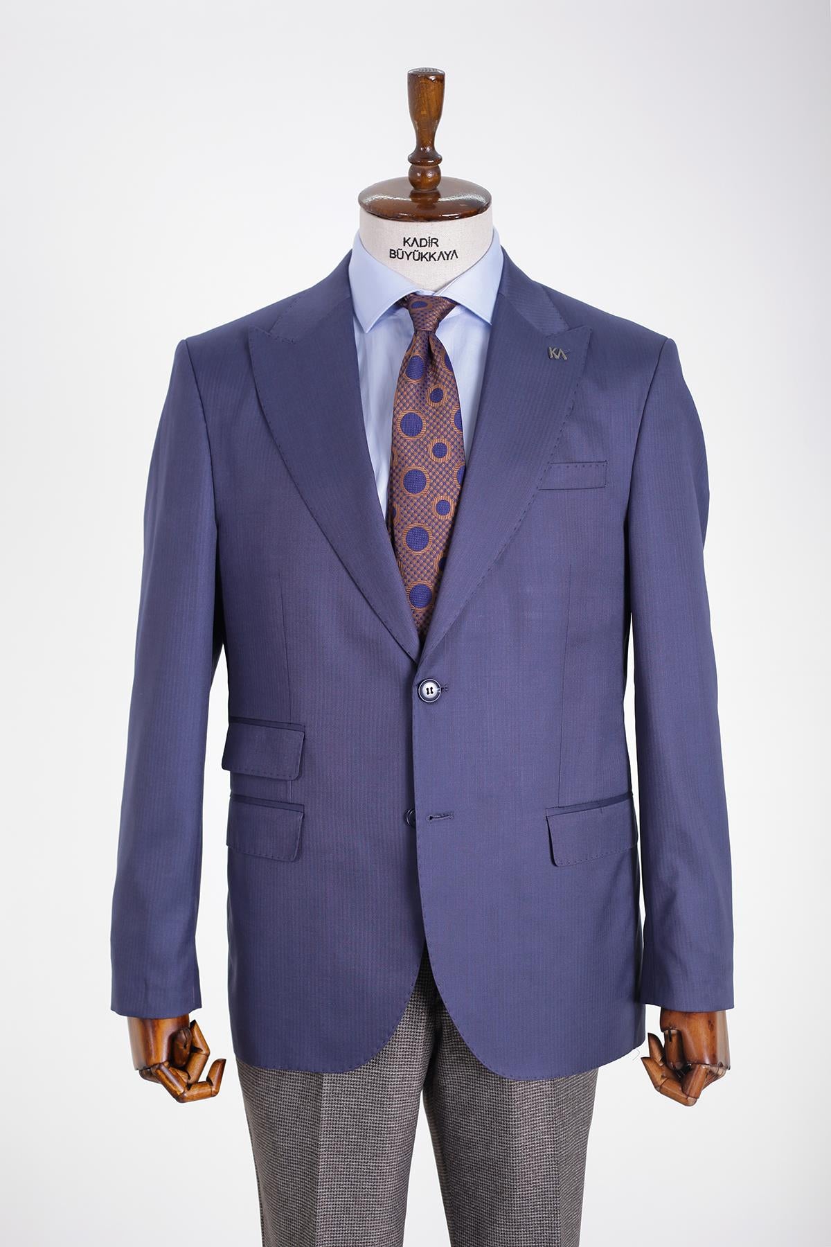 Slim Fit Erkek Ceket-KAV5022W